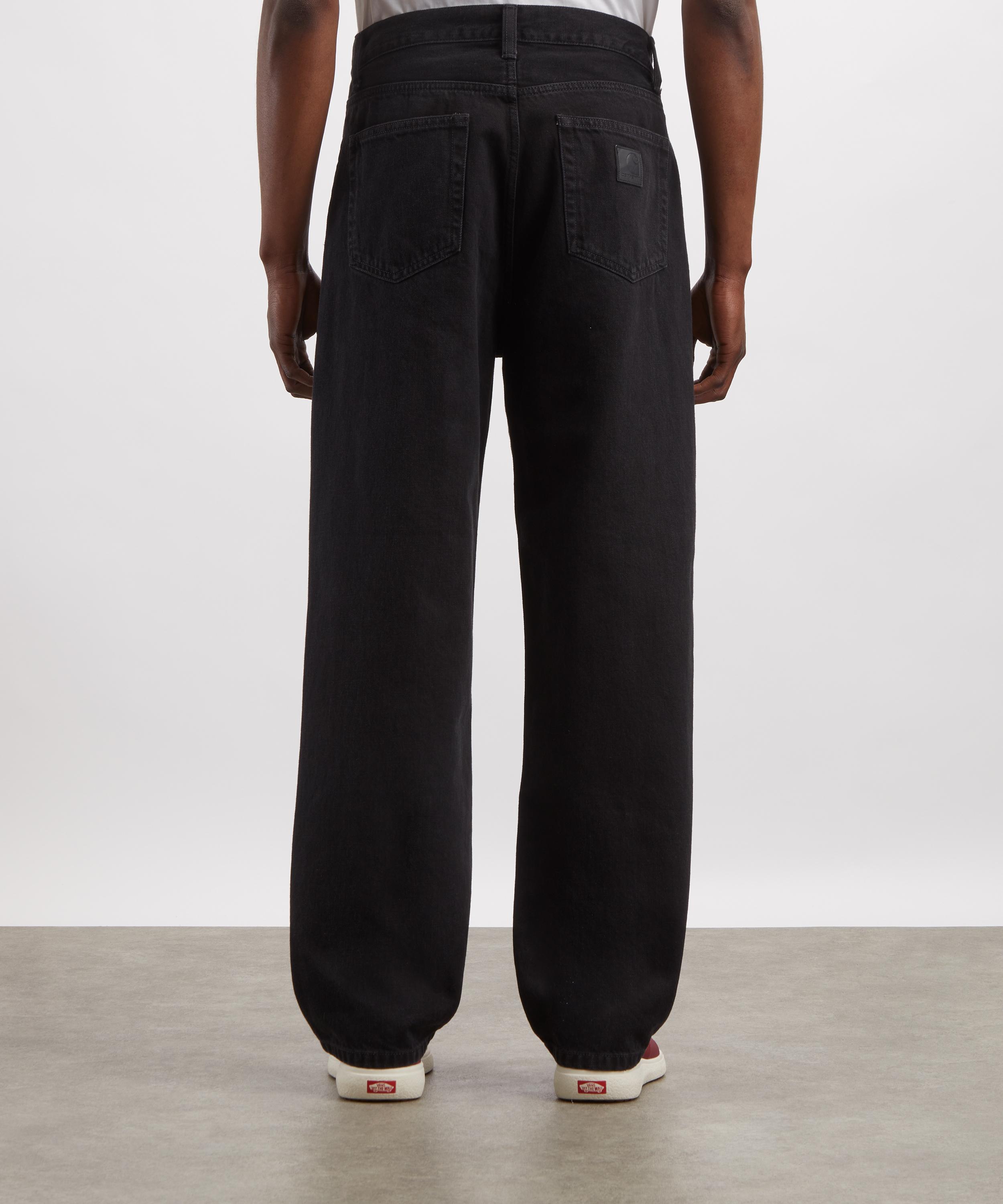 Carhartt WIP - Aaron Black Denim Jeans image number 3