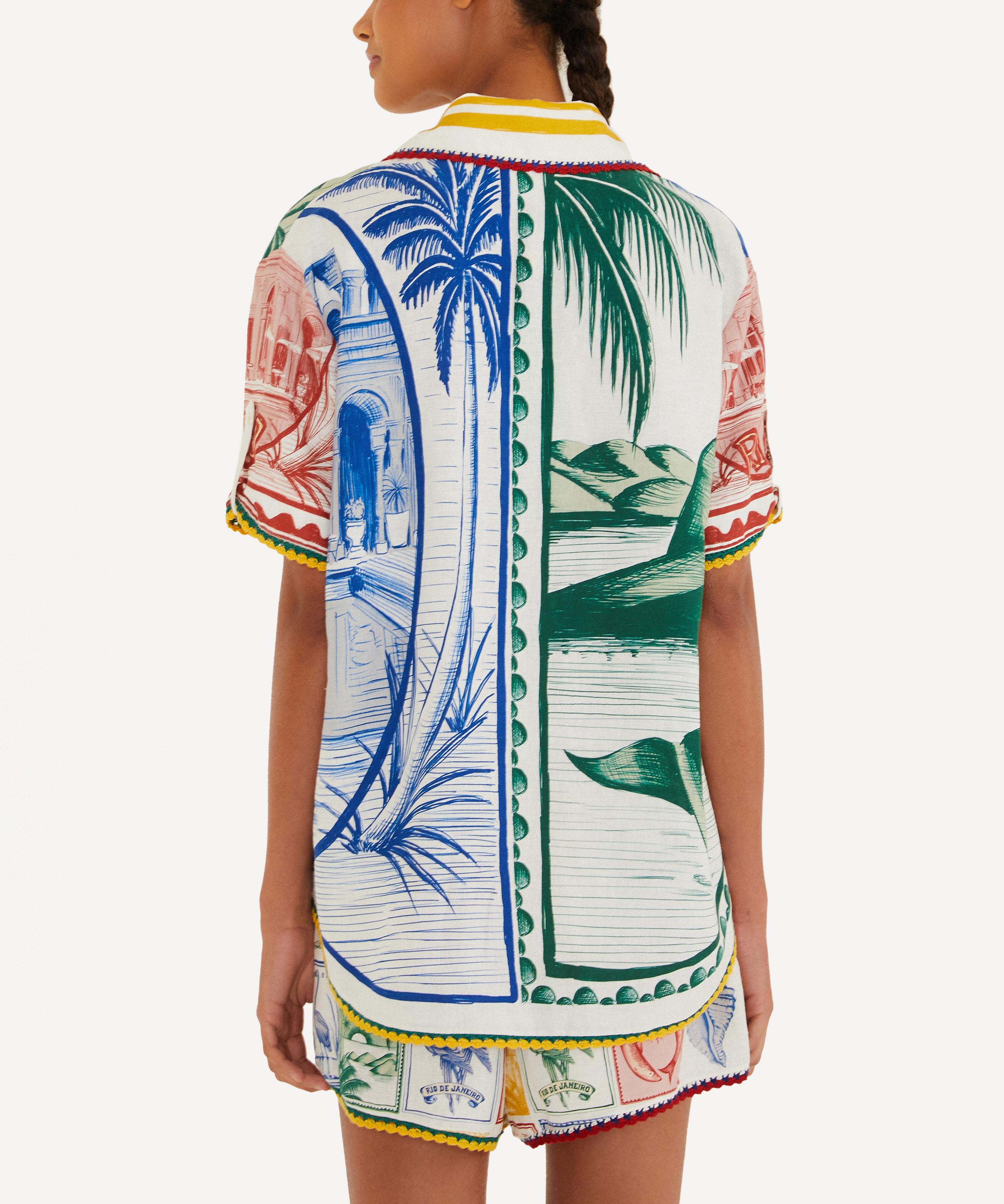 FARM Rio - Multicolor Brasil Vintage Shirt image number 2