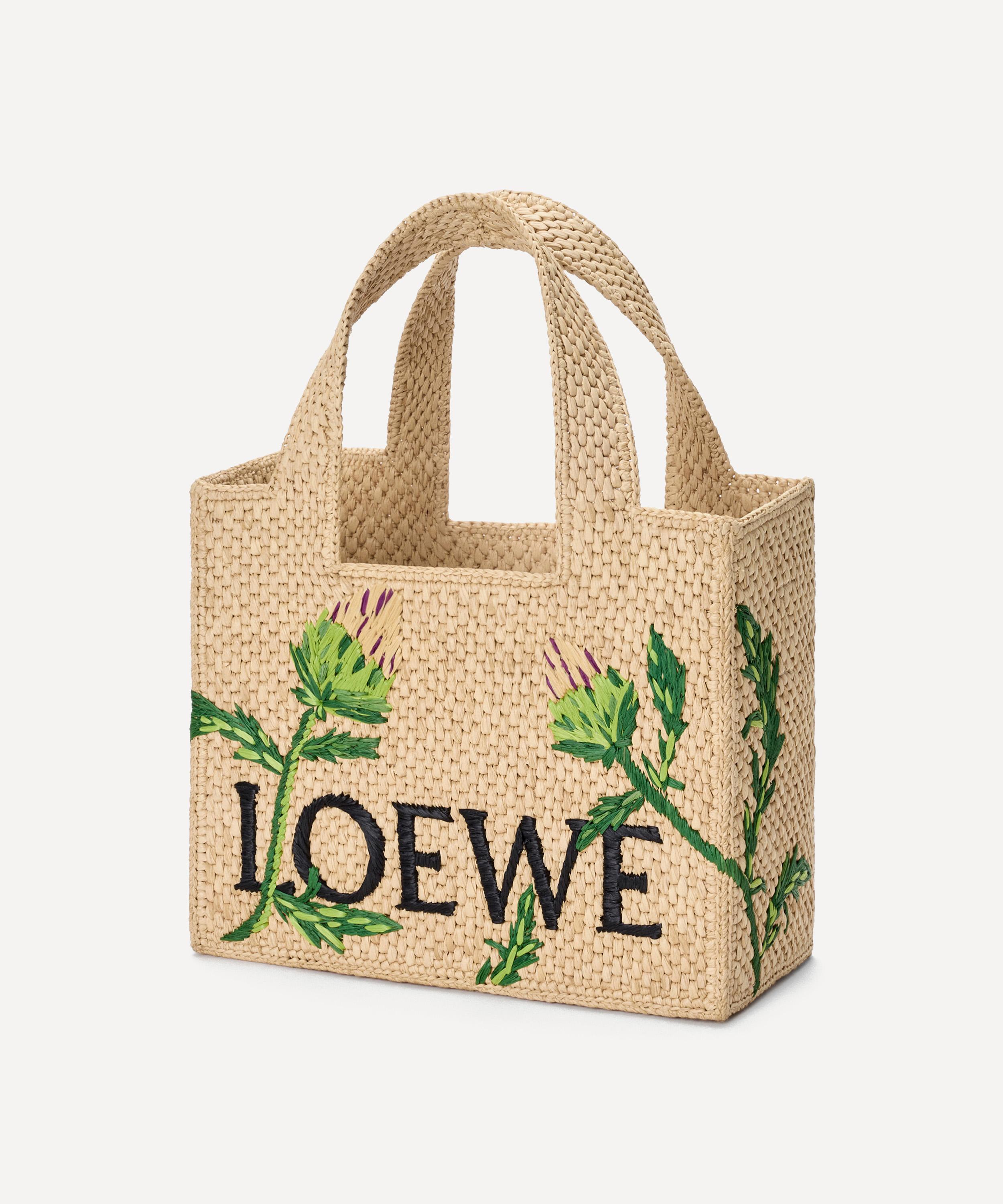 Loewe - Loewe Font Artichoke Tote Bag image number 1