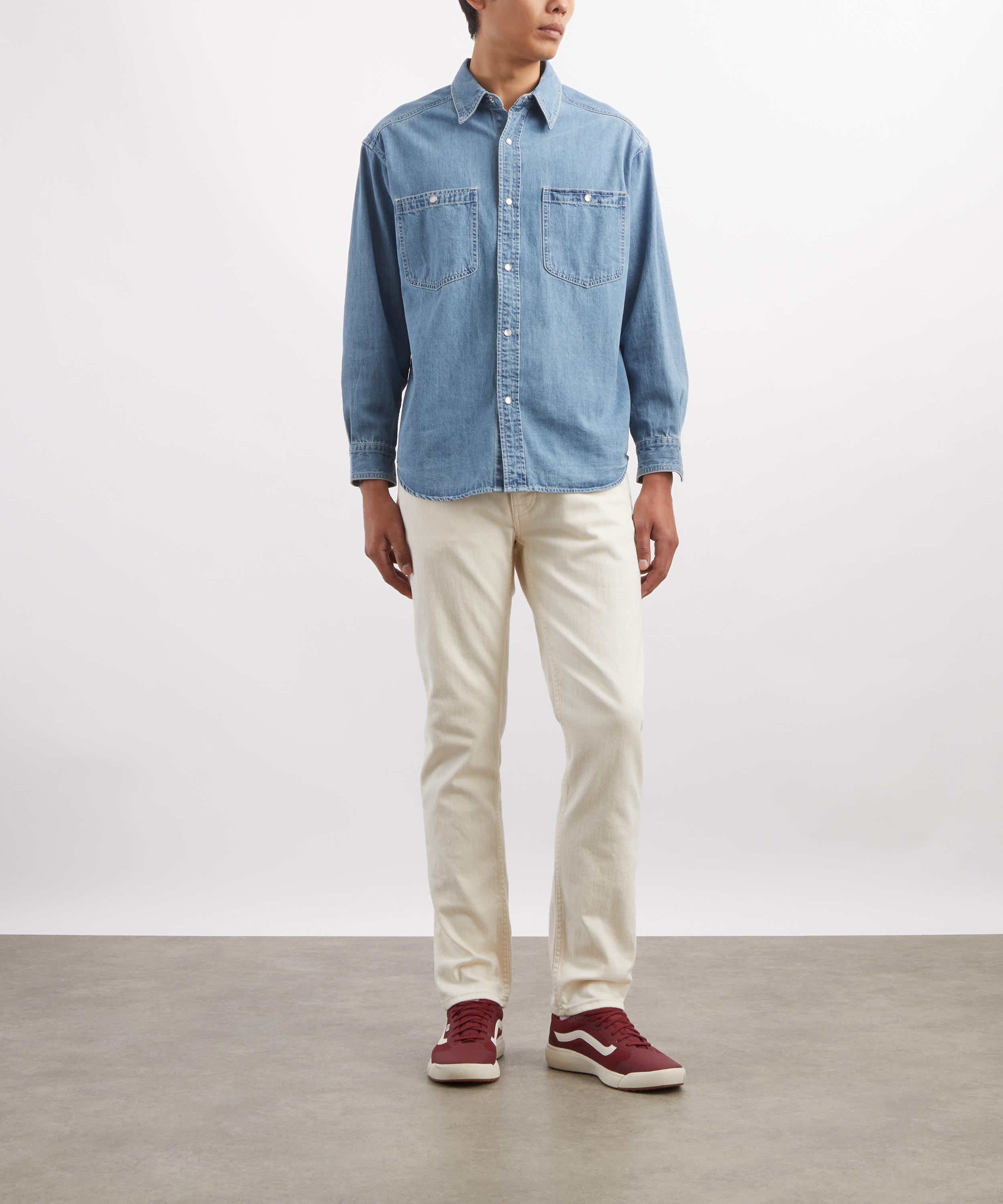 Nudie Jeans - Solid Ollie Jeans in Everivory image number 1