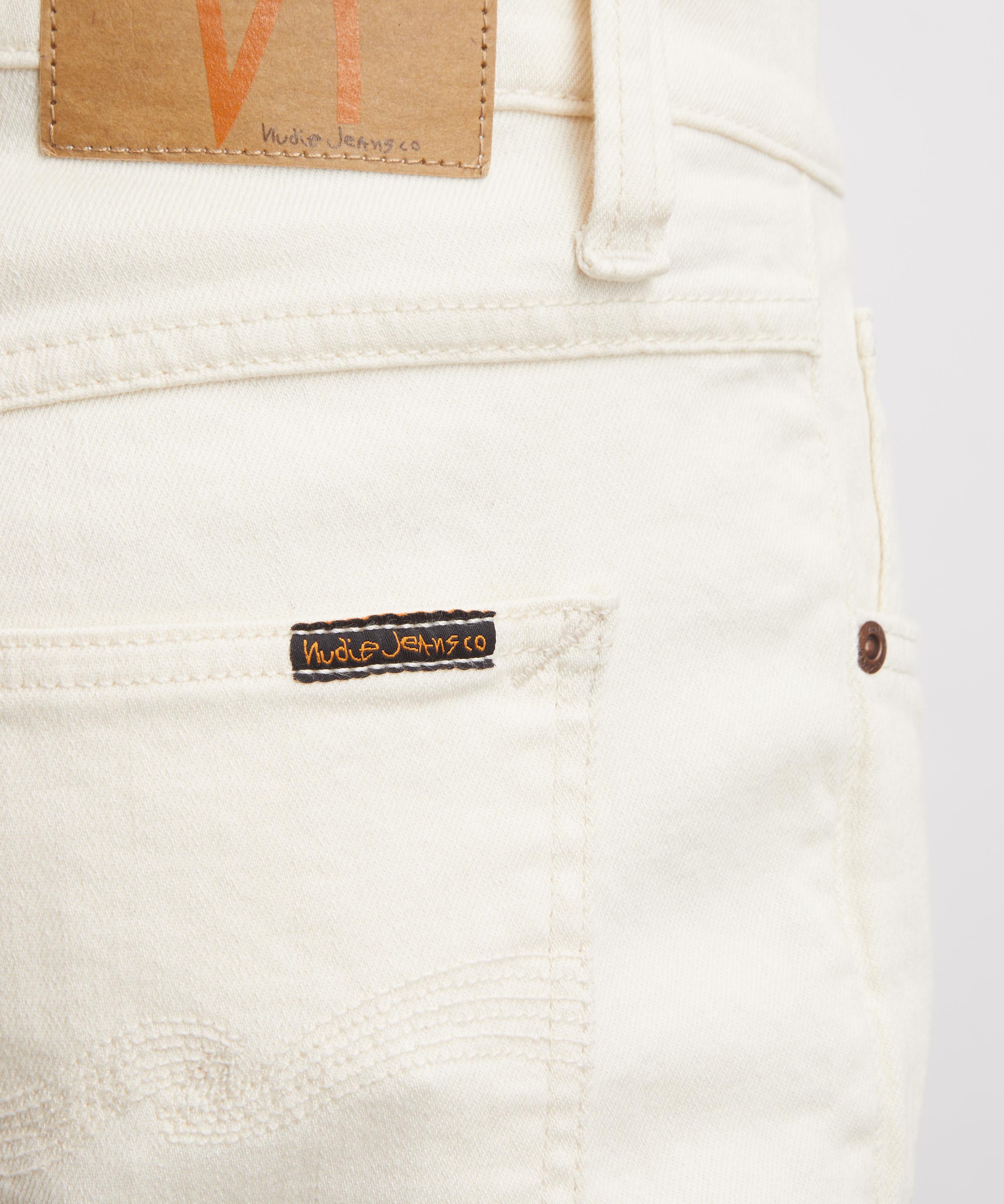 Nudie Jeans - Solid Ollie Jeans in Everivory image number 4