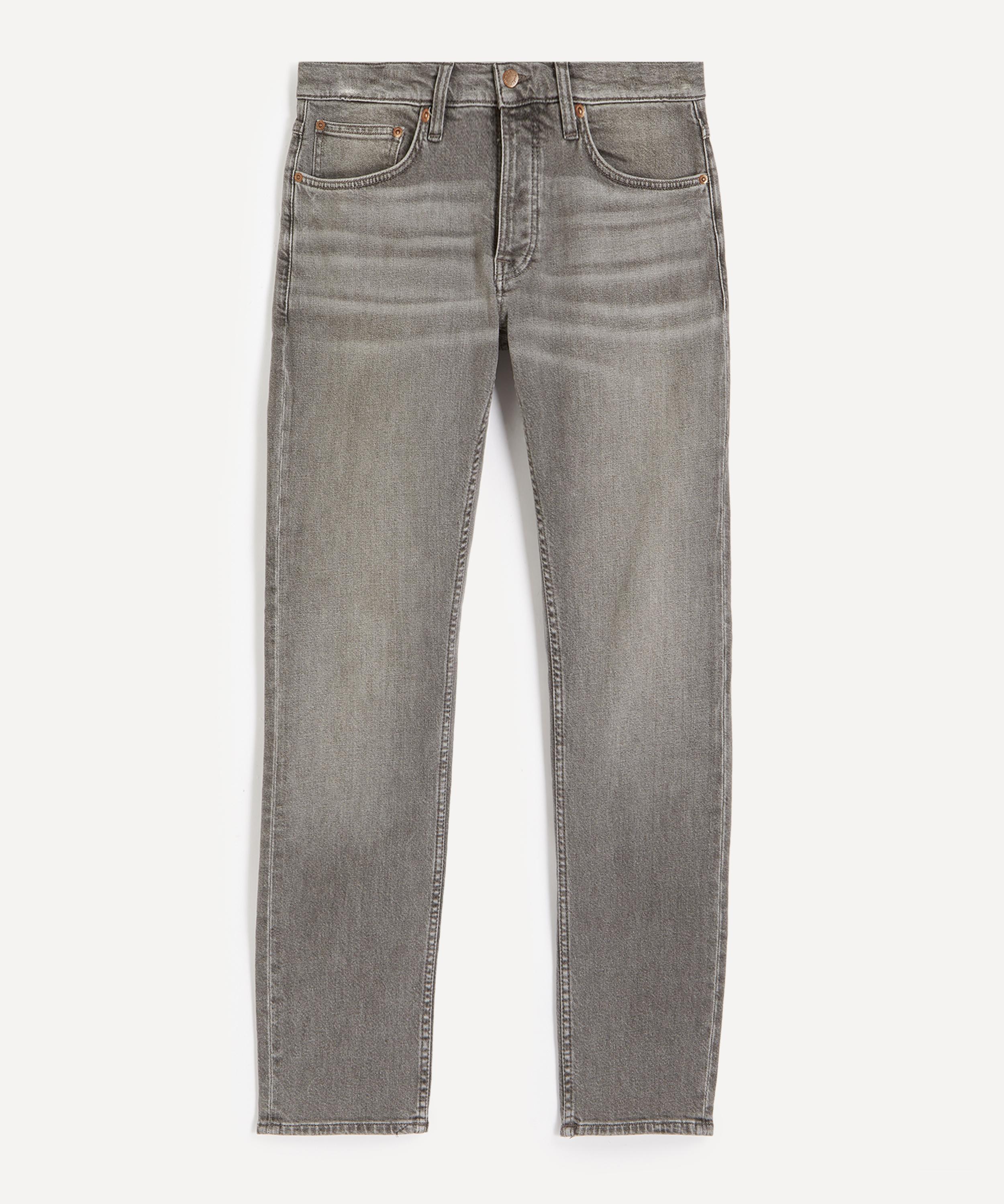 Nudie Jeans - Solid Ollie Straight-Leg Jeans in Pale Ash
