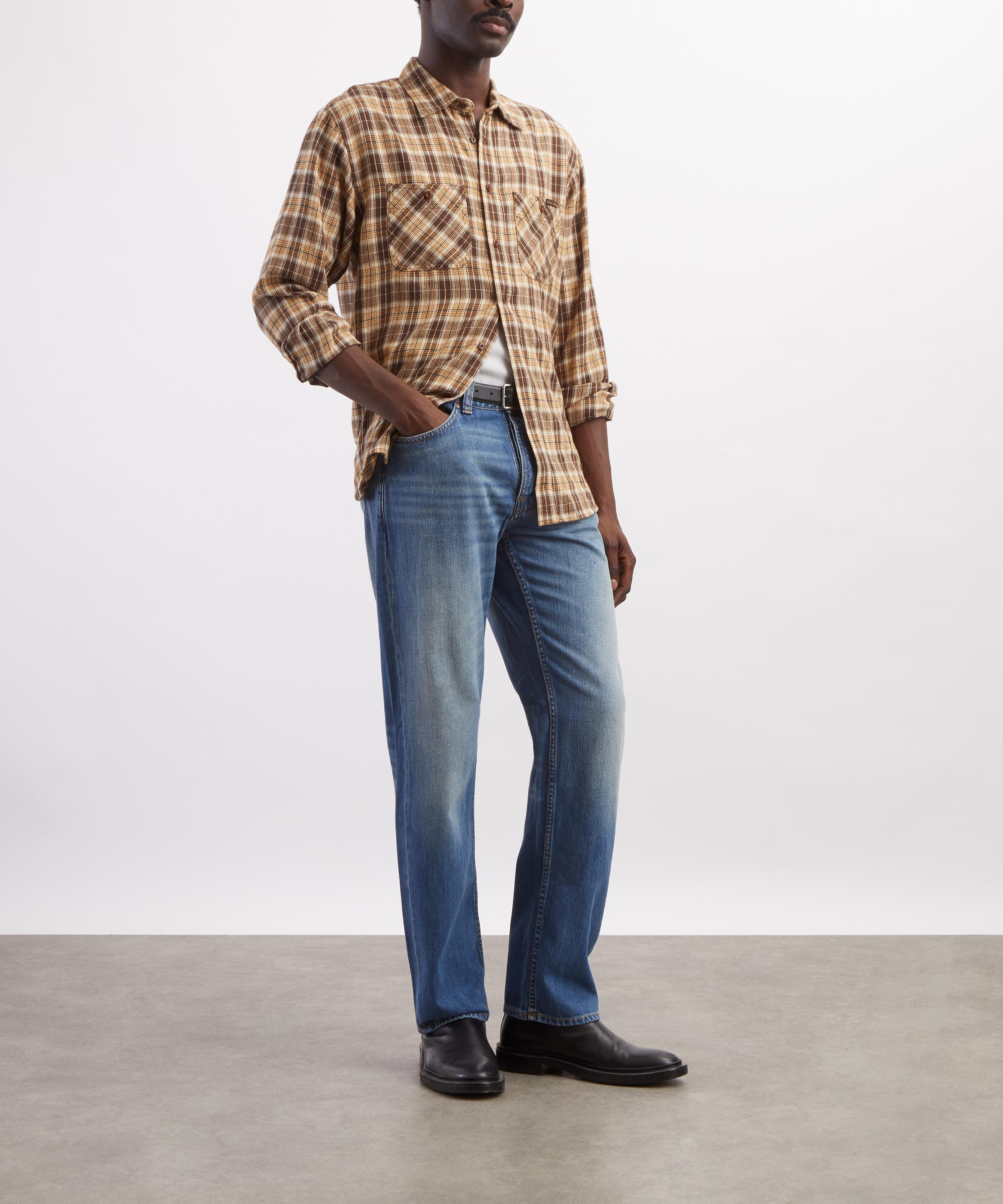 Nudie Jeans - Rad Rufus Straight-Leg Jeans in Slow Drive image number 1