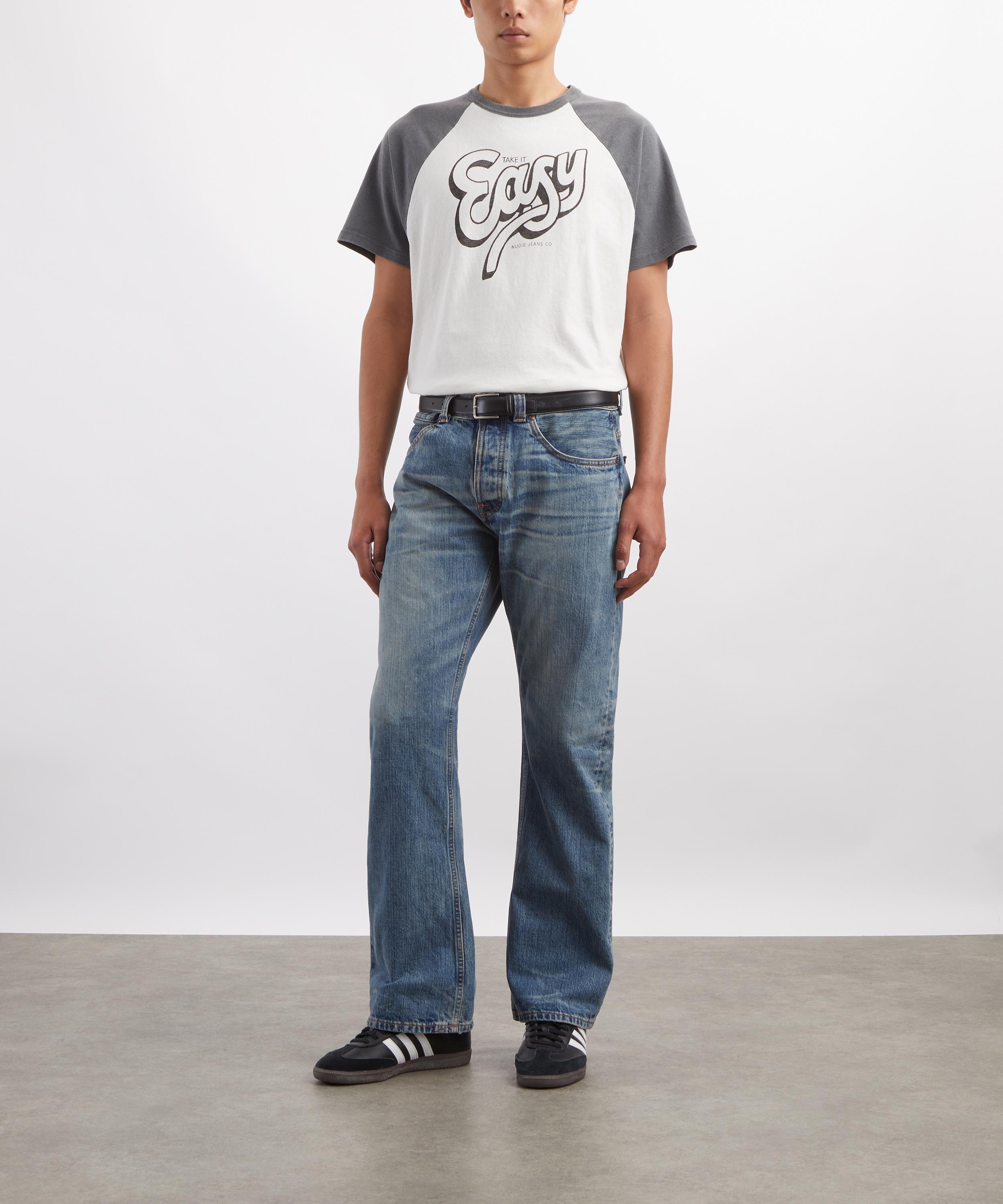 Nudie Jeans - Regular Alf Jeans in Silver Tracks image number 1