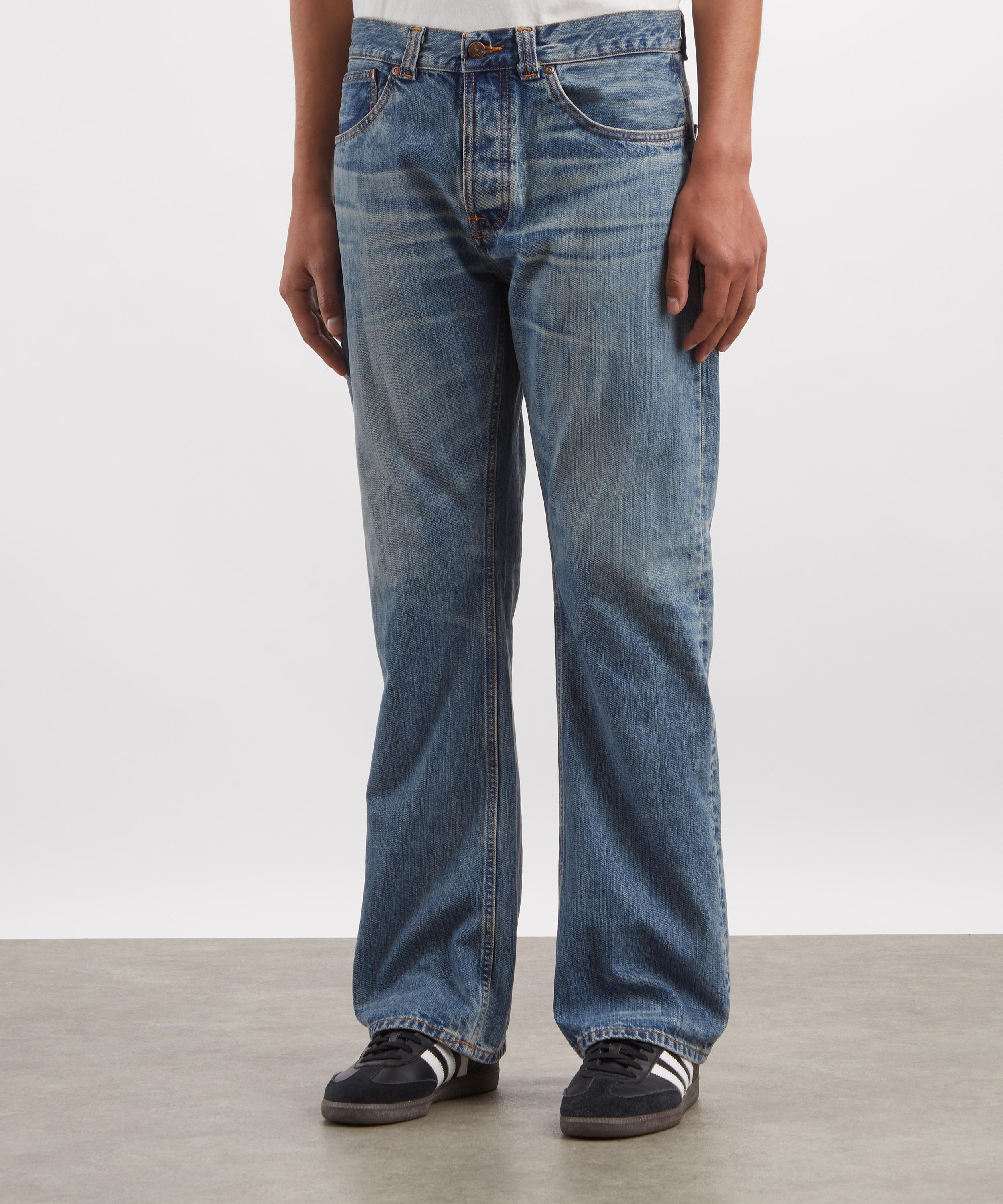 Nudie Jeans - Regular Alf Jeans in Silver Tracks image number 2