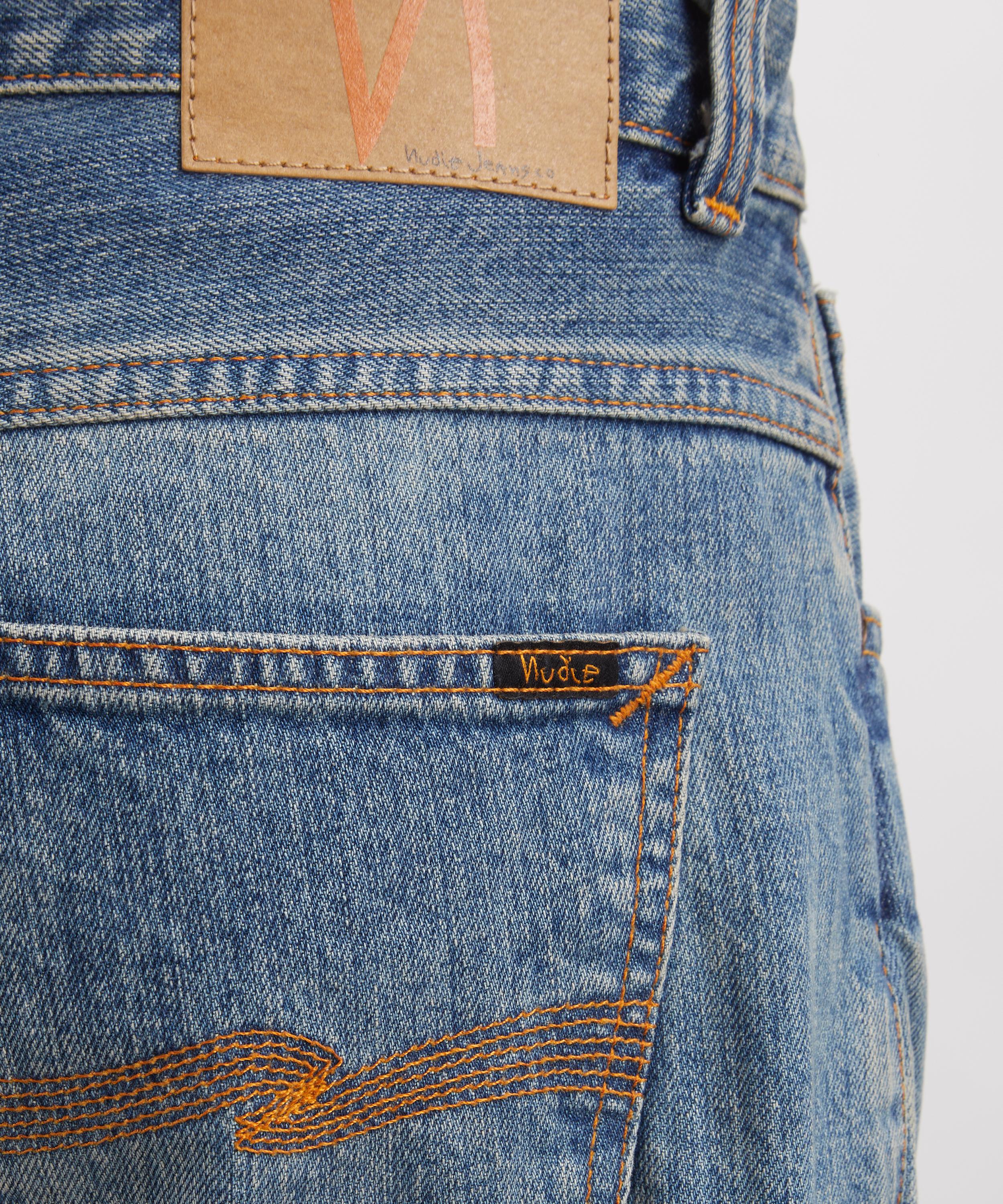 Nudie Jeans - Regular Alf Jeans in Silver Tracks image number 4