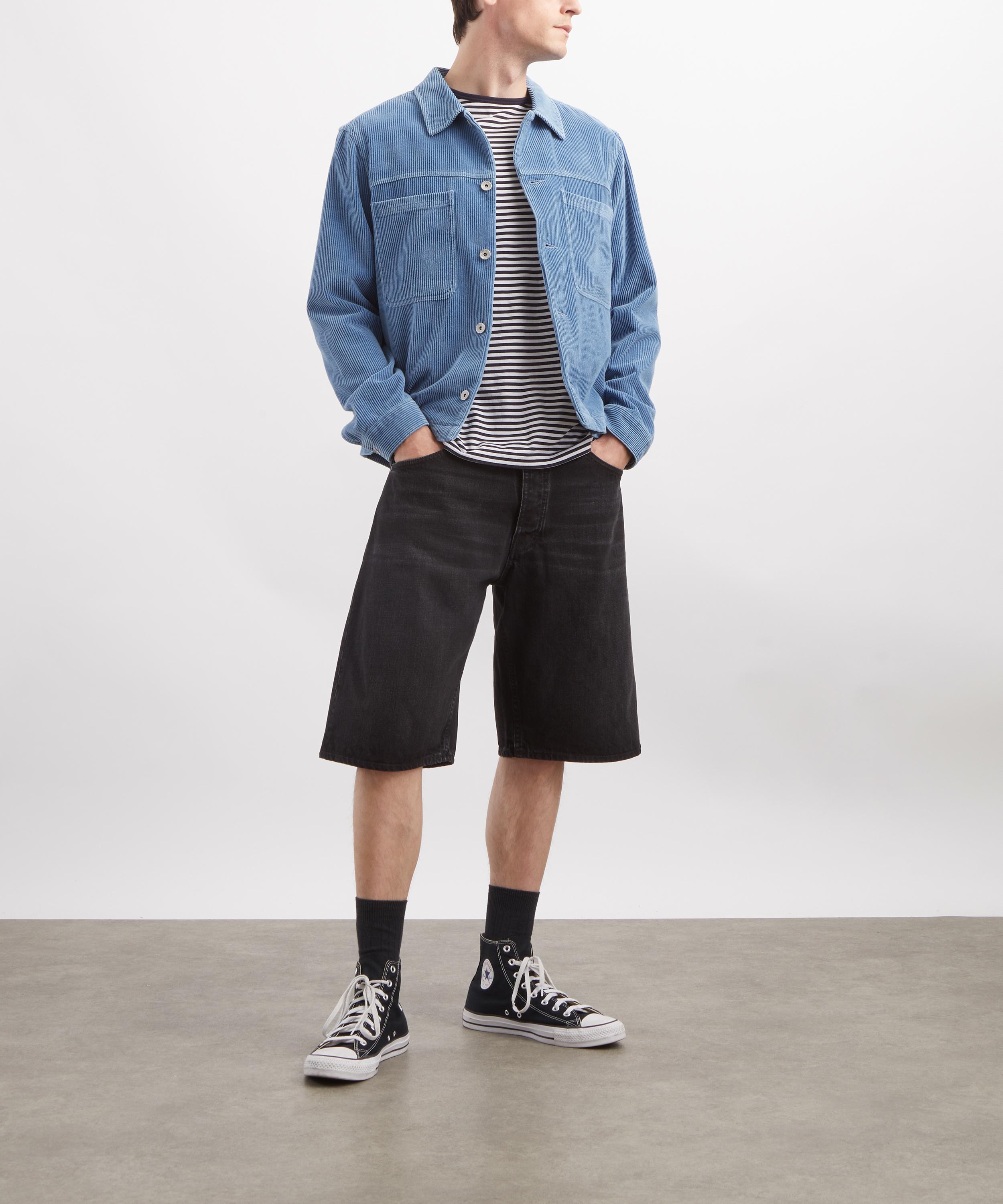Nudie Jeans - Zeb Denim Shorts in Night Dune image number 1