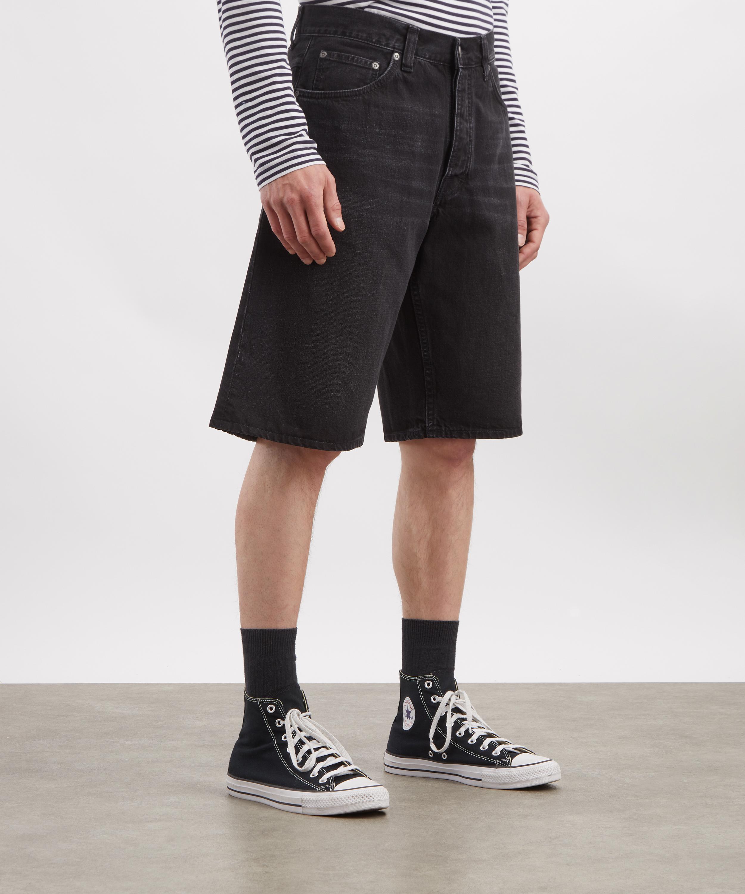 Nudie Jeans - Zeb Denim Shorts in Night Dune image number 2