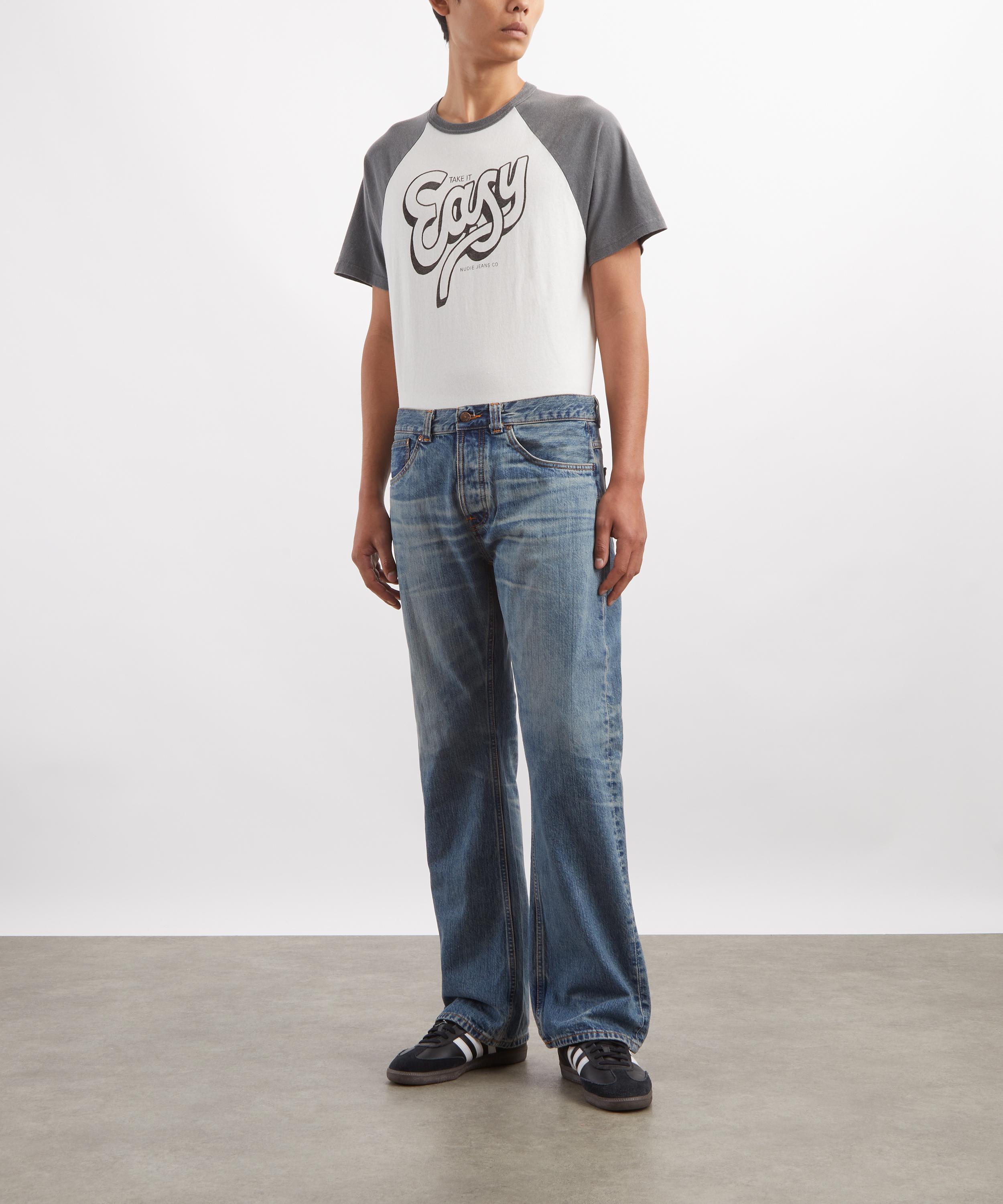 Nudie Jeans - Roy Raglan Take It Easy T-Shirt&nbsp; image number 1
