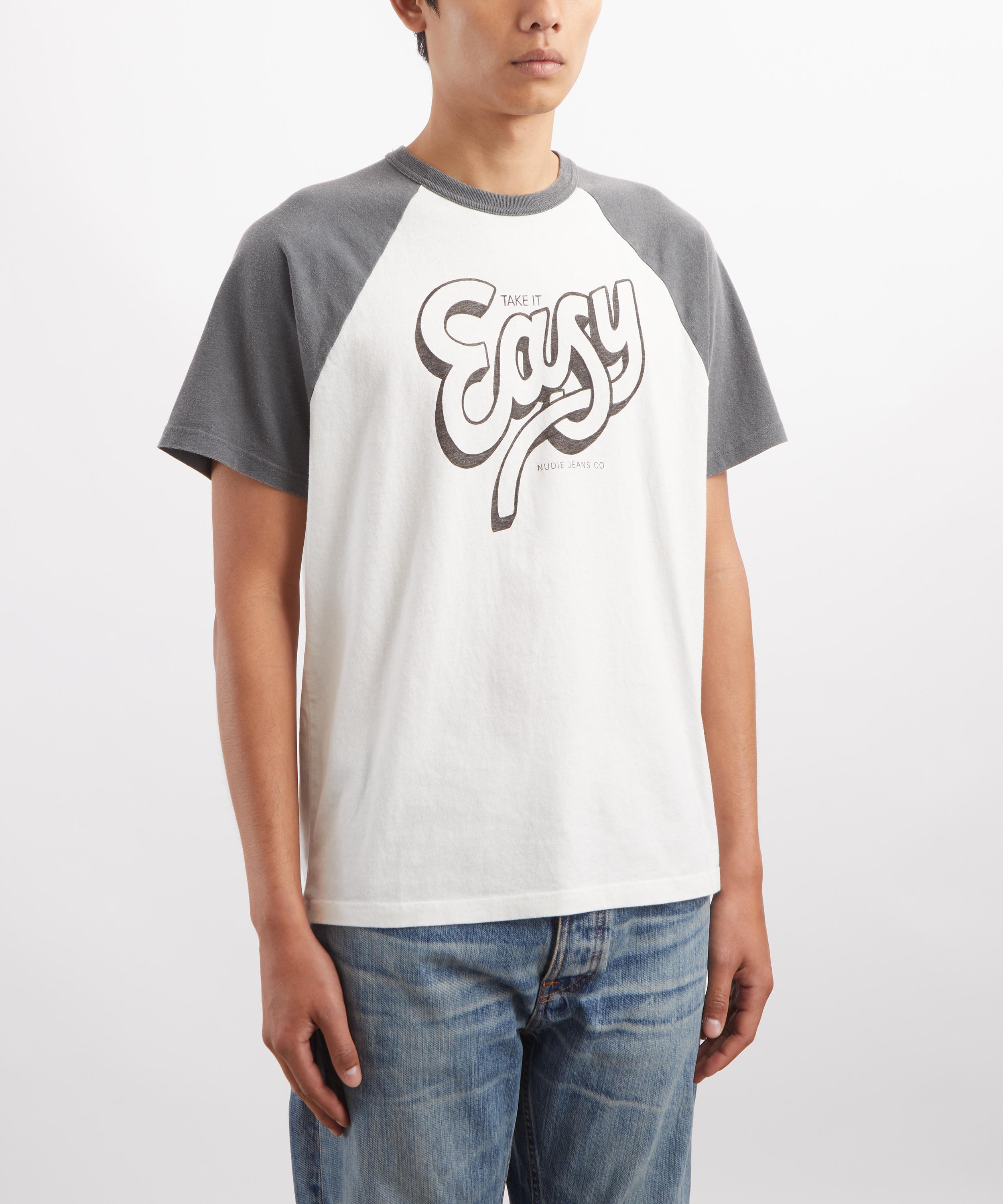 Nudie Jeans - Roy Raglan Take It Easy T-Shirt&nbsp; image number 2