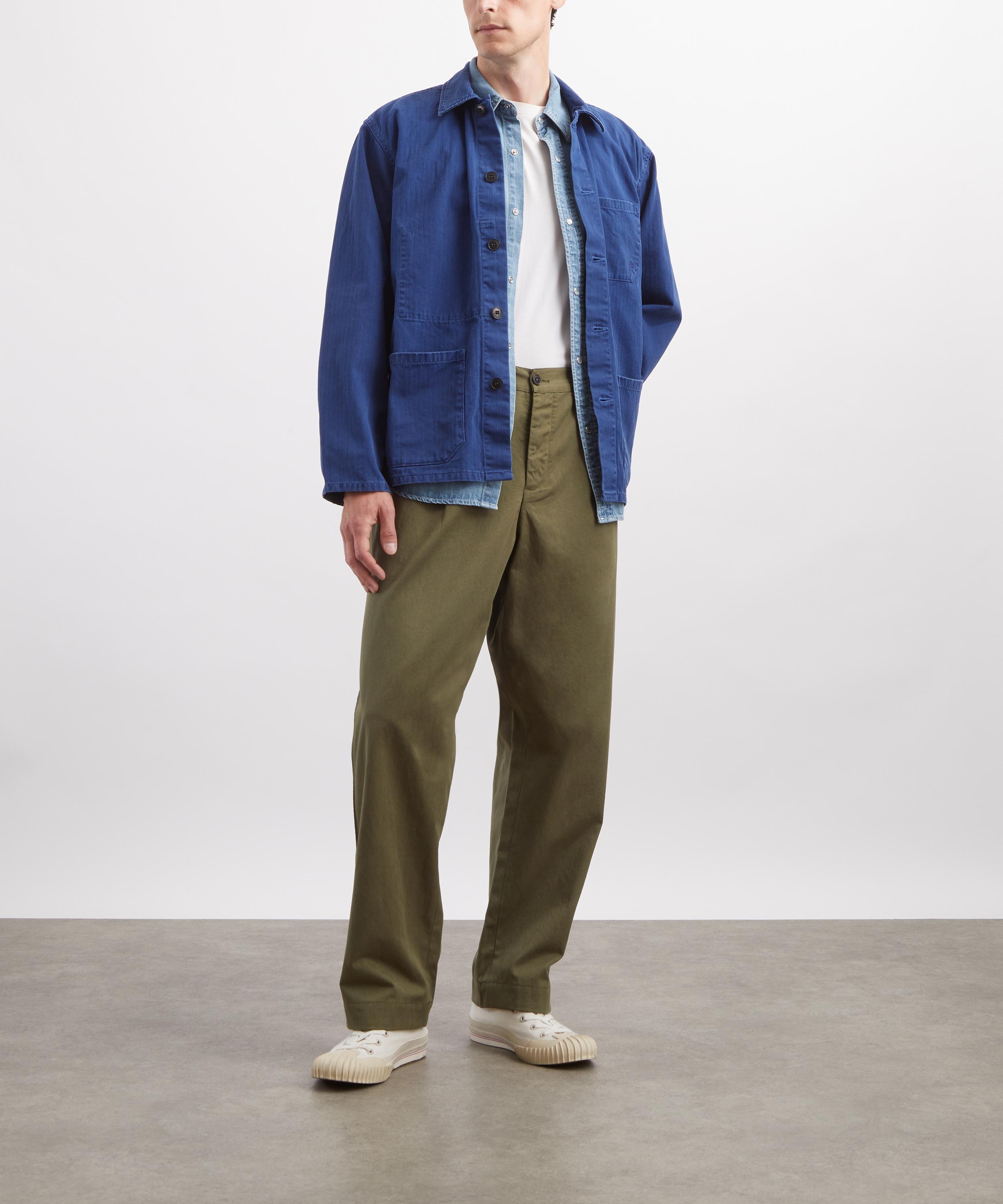 Nudie Jeans - Buddy Herringbone Chore Jacket image number 1