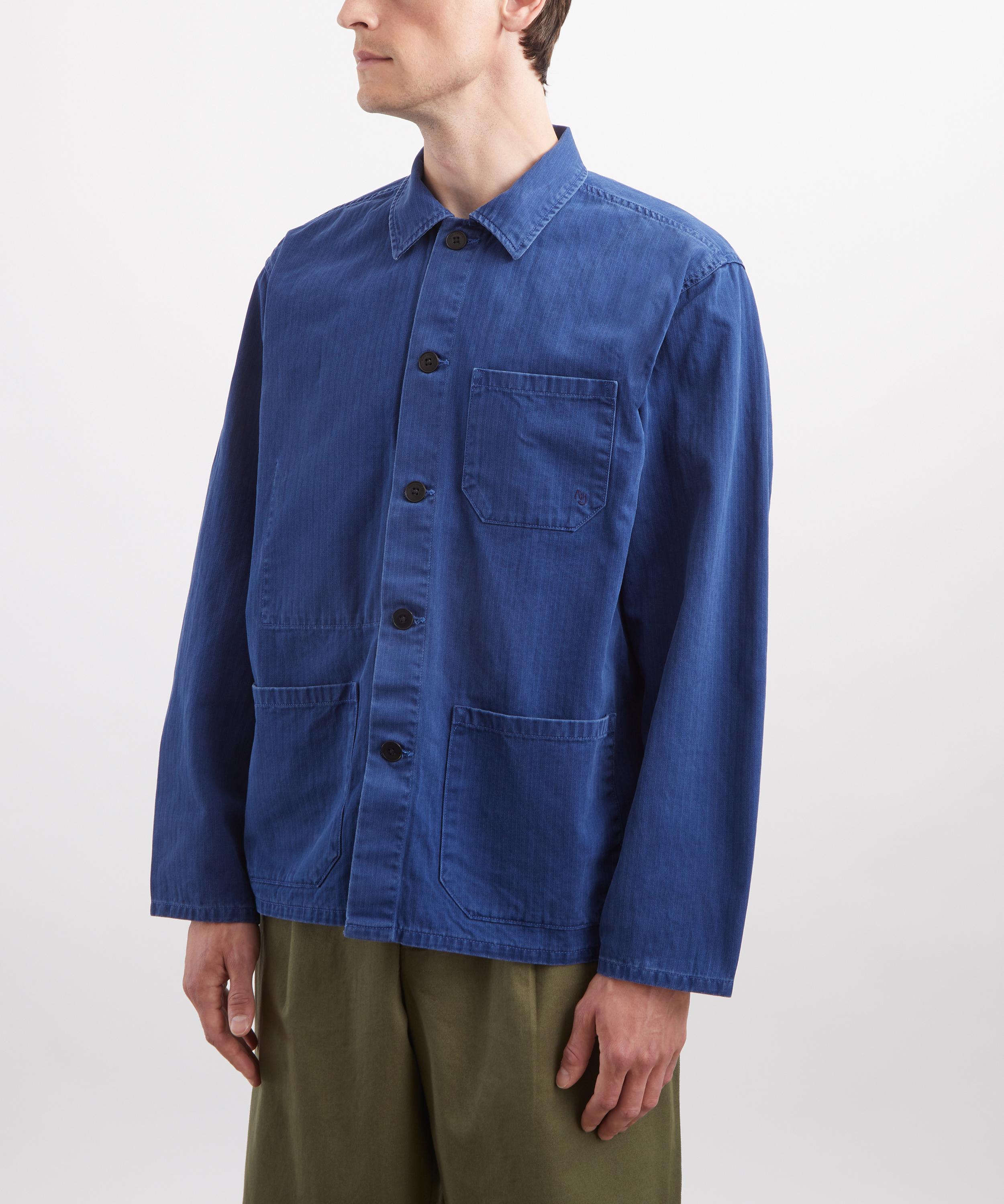 Nudie Jeans - Buddy Herringbone Chore Jacket image number 2
