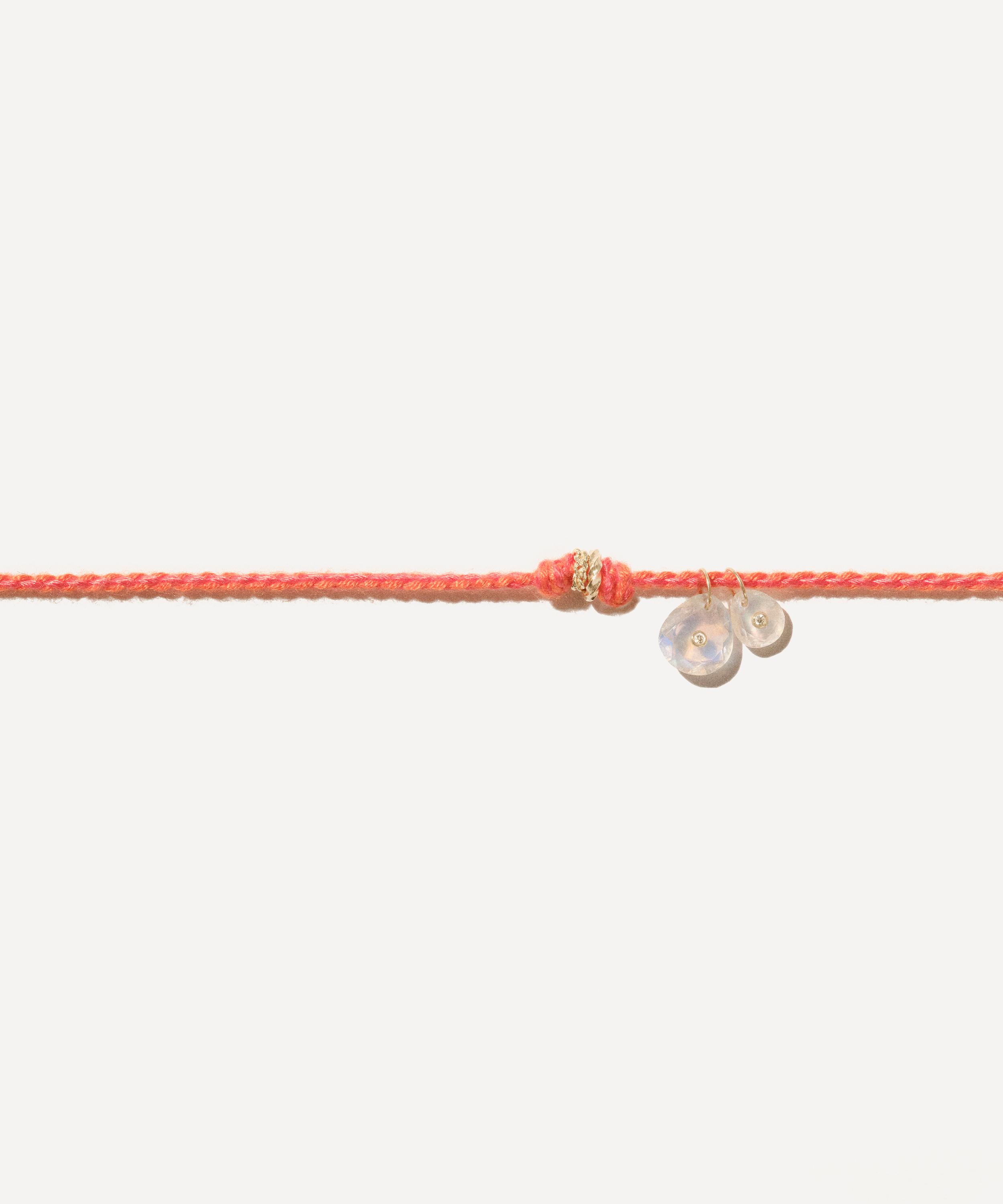 Pascale Monvoisin - 9ct Gold Holi Moonstone Necklace