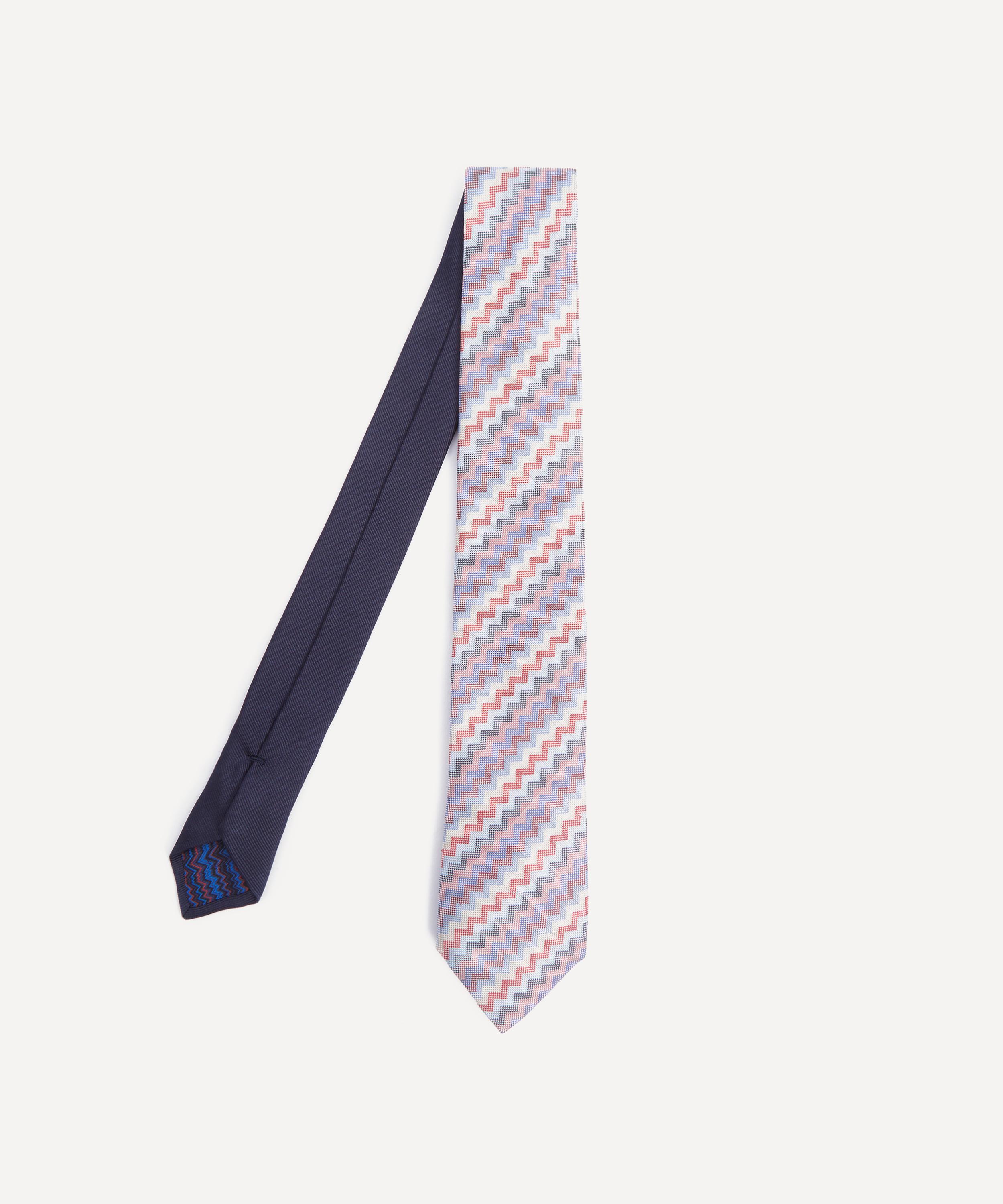 Missoni - Zig-Zag Printed Silk Tie image number 0