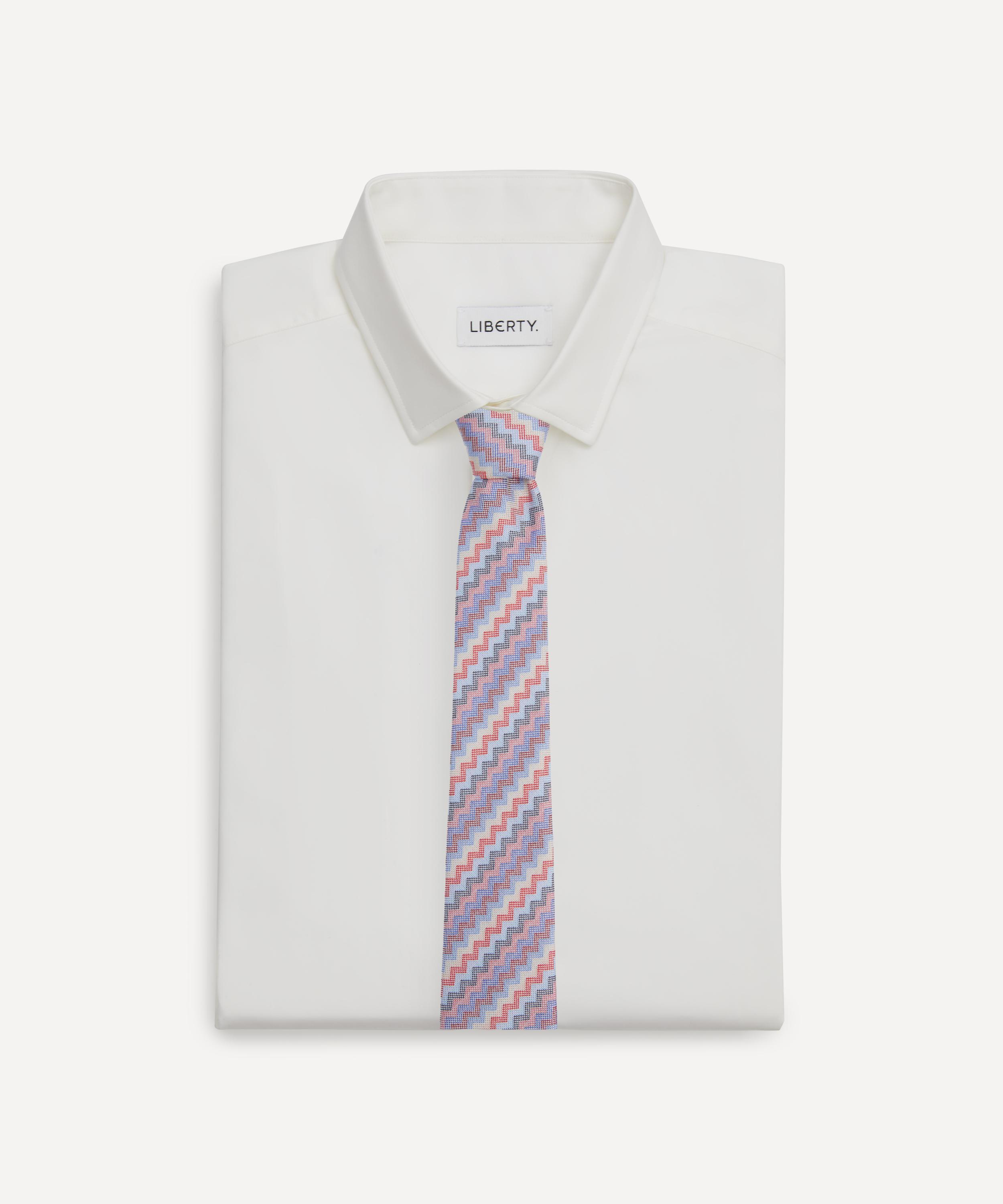 Missoni - Zig-Zag Printed Silk Tie image number 1