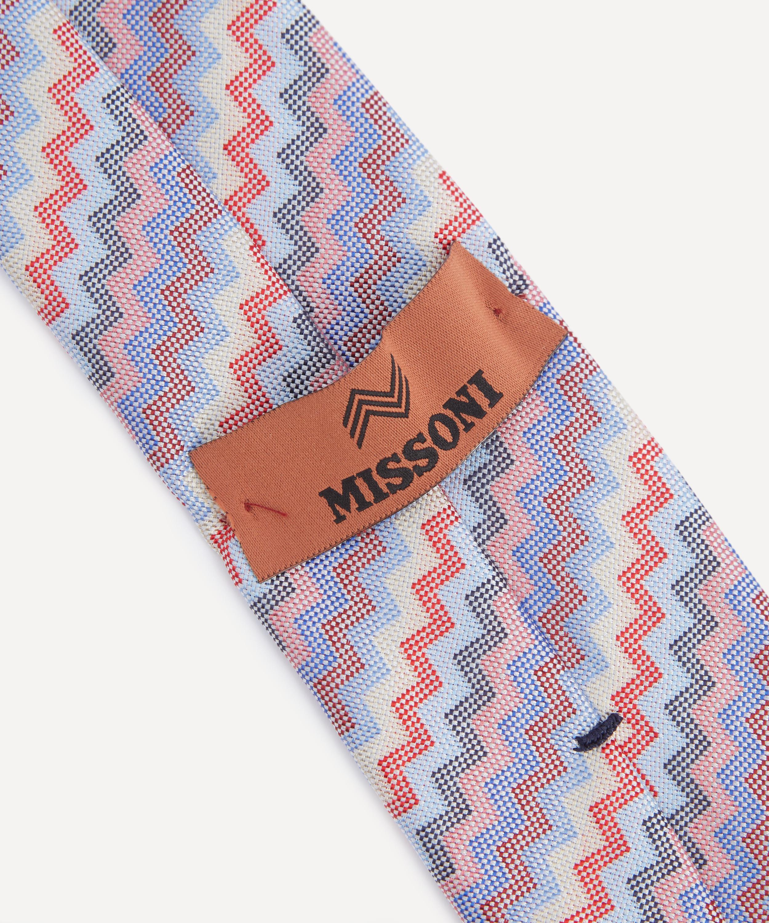 Missoni - Zig-Zag Printed Silk Tie image number 2