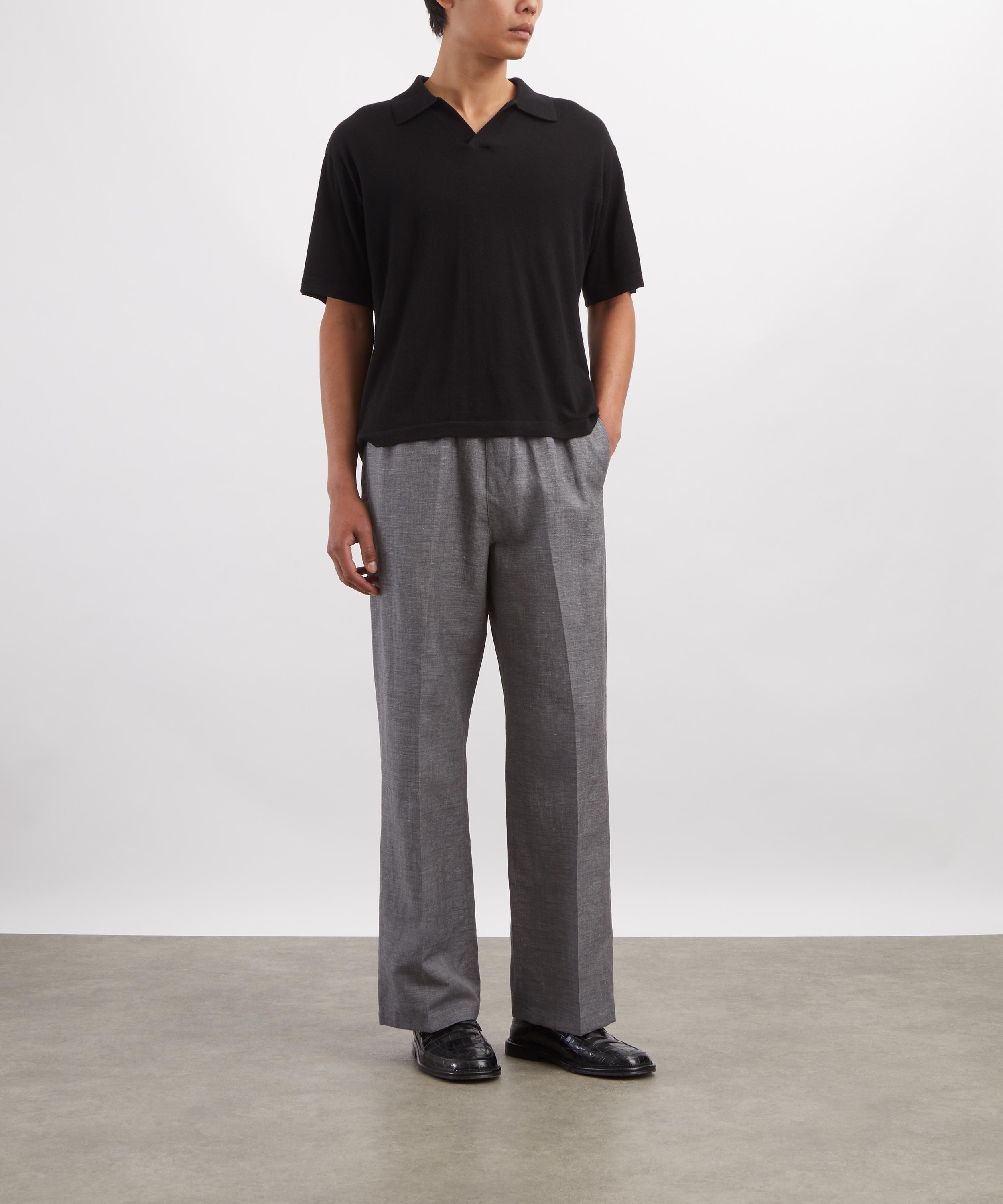 Frame - Easy Wide-Leg Trousers image number 1