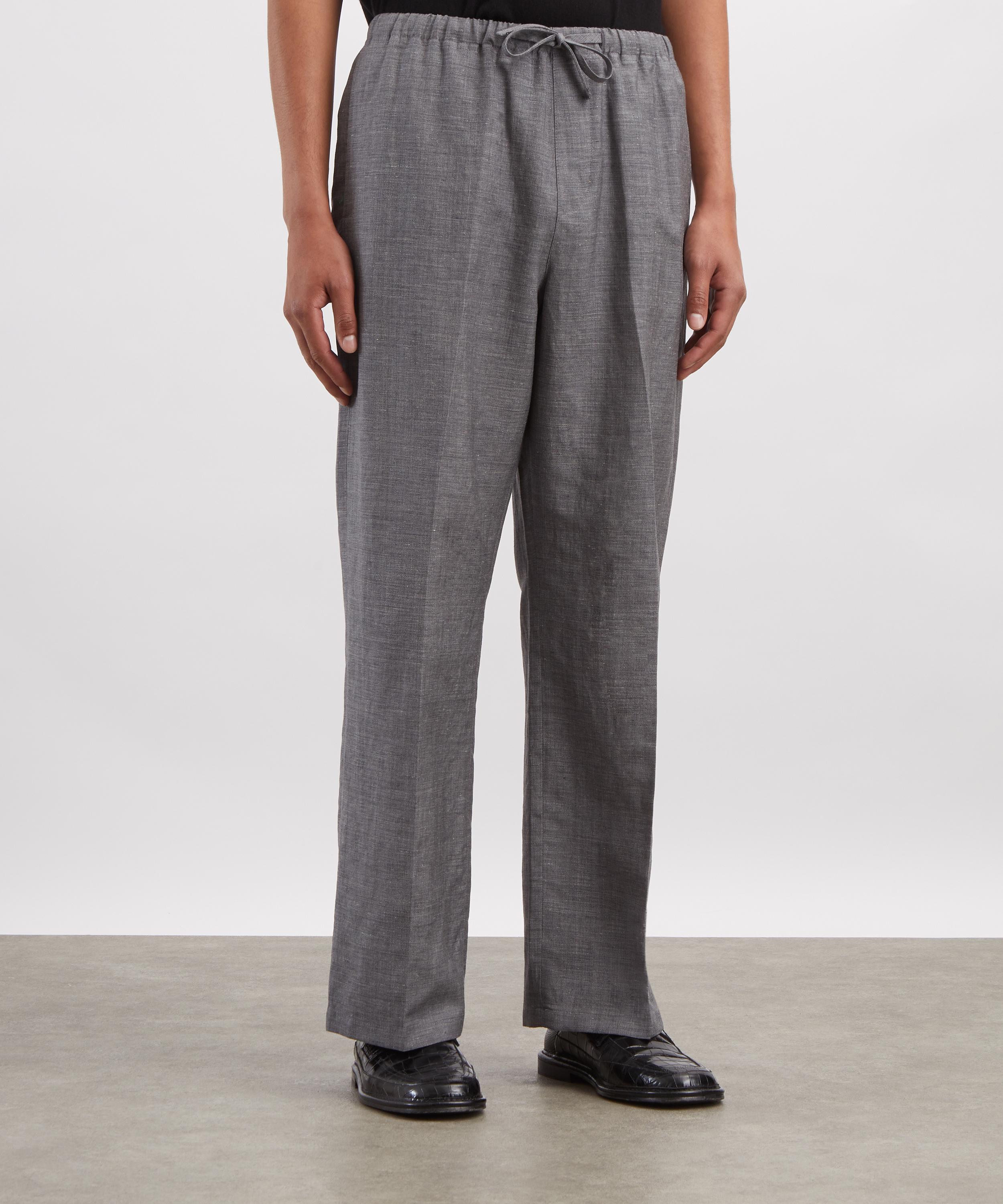 Frame - Easy Wide-Leg Trousers image number 2