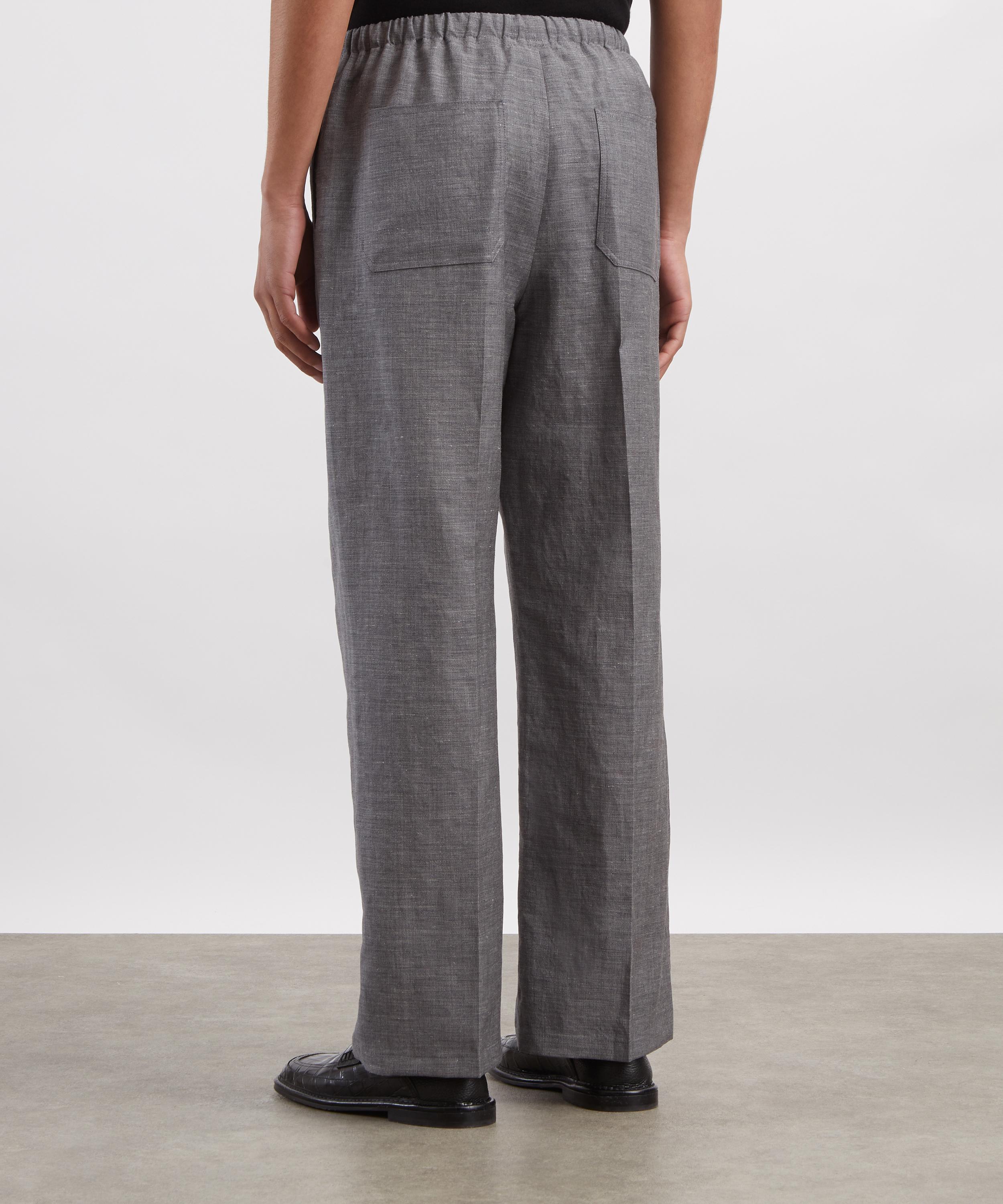 Frame - Easy Wide-Leg Trousers image number 3