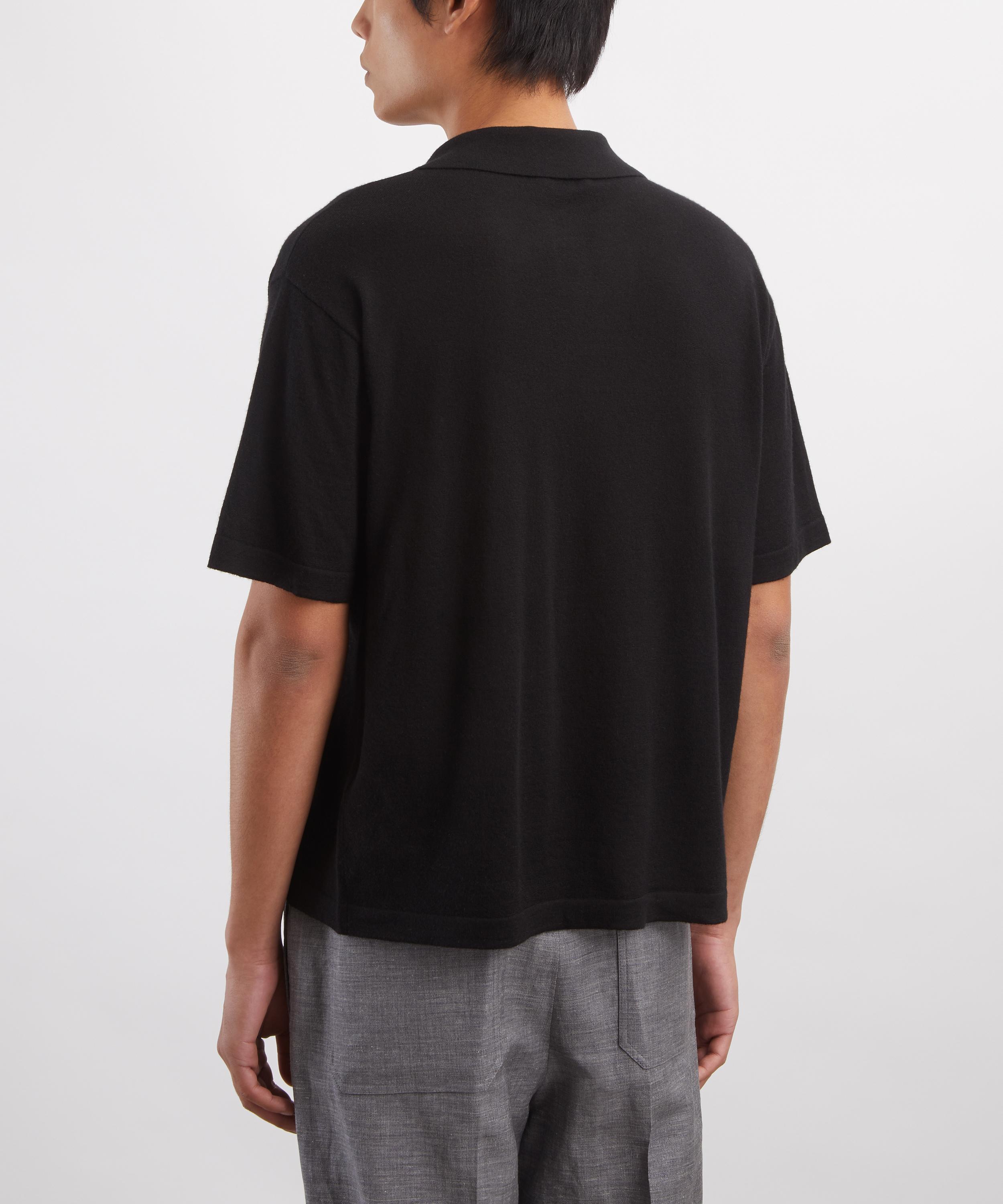Frame - Superfine Short-Sleeve Polo Jumper image number 3