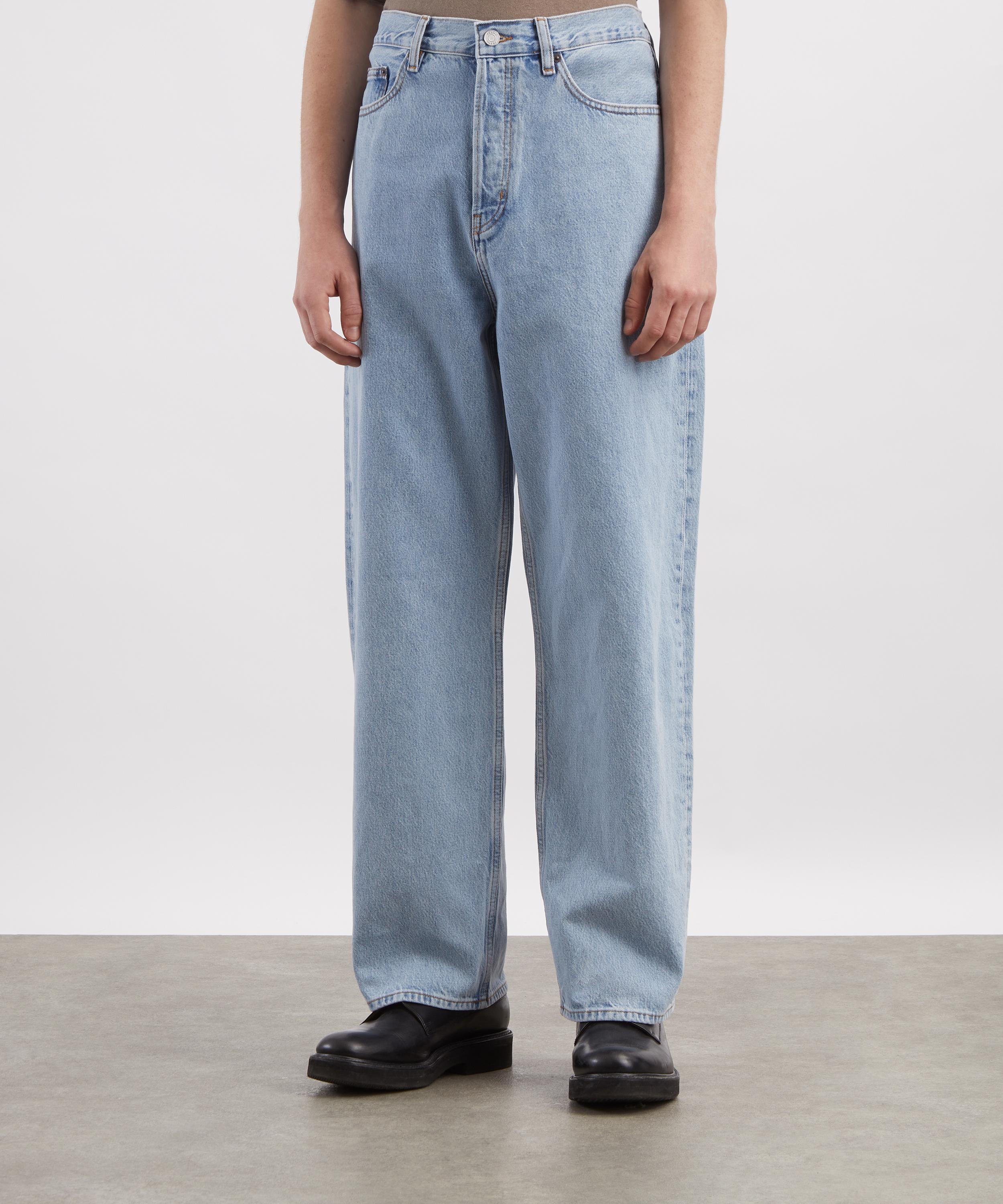 Frame - &nbsp;Baggy Jeans in Beach House image number 2