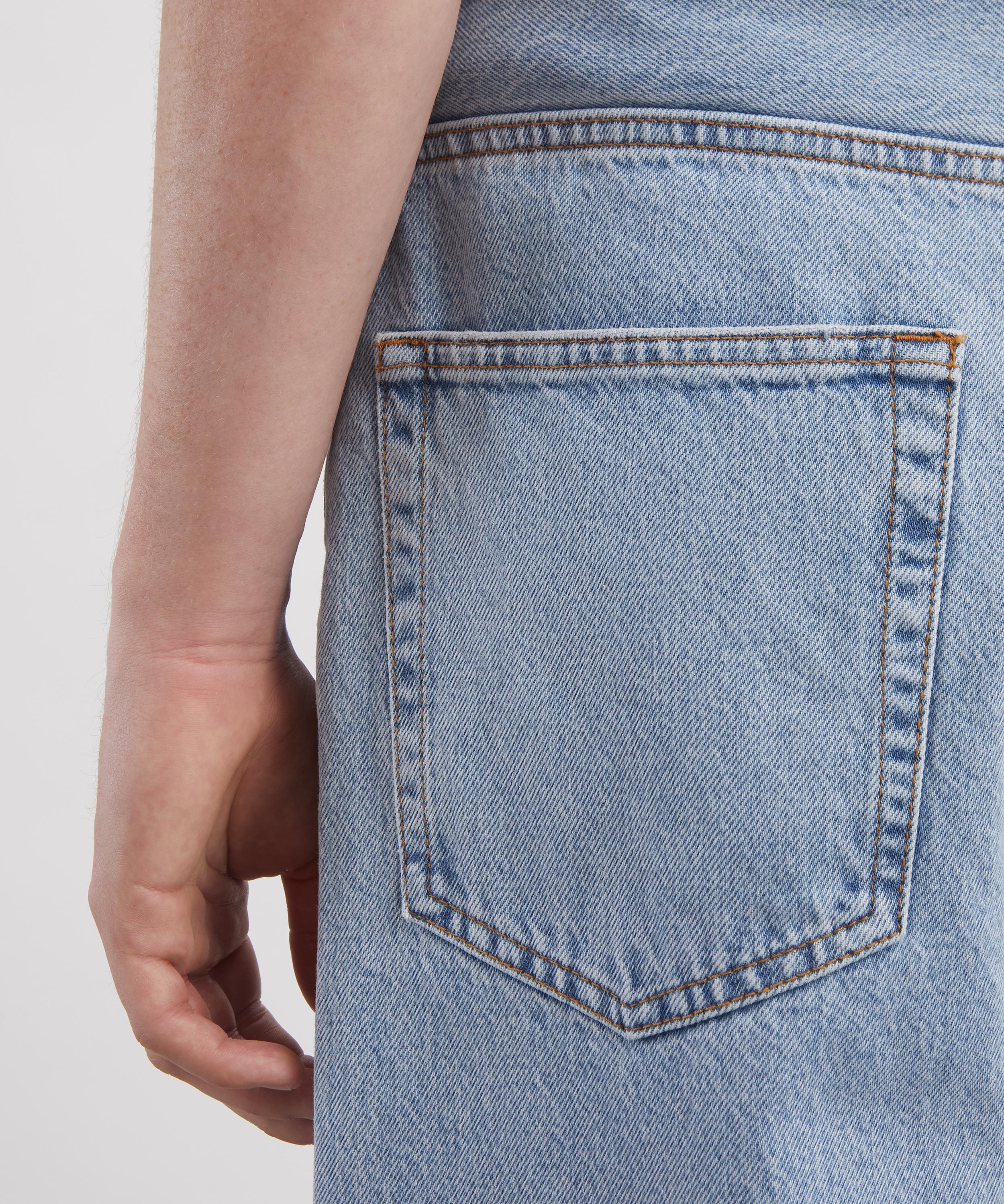 Frame - &nbsp;Baggy Jeans in Beach House image number 4