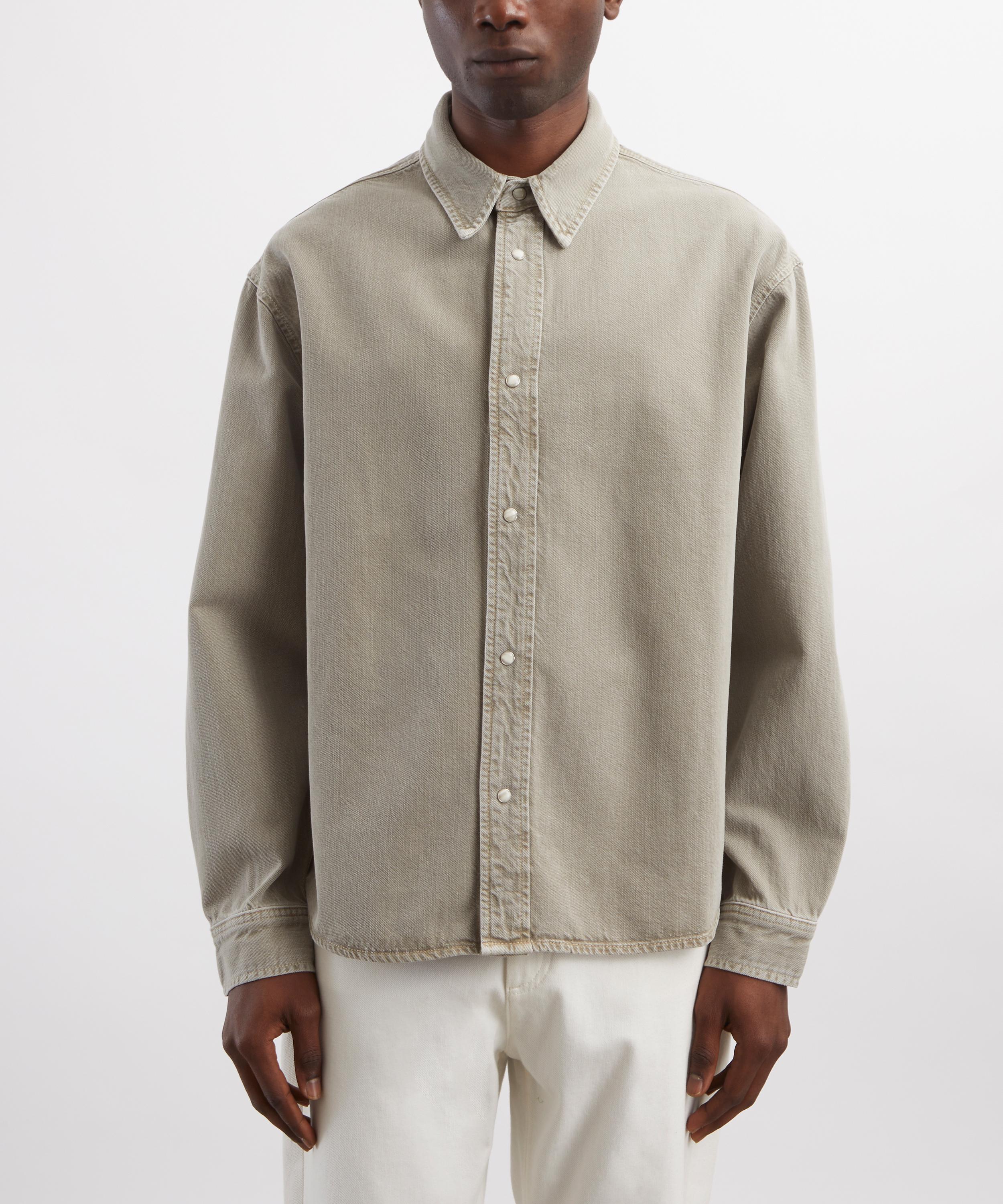 Frame - Stormcloud Denim Overshirt image number 2