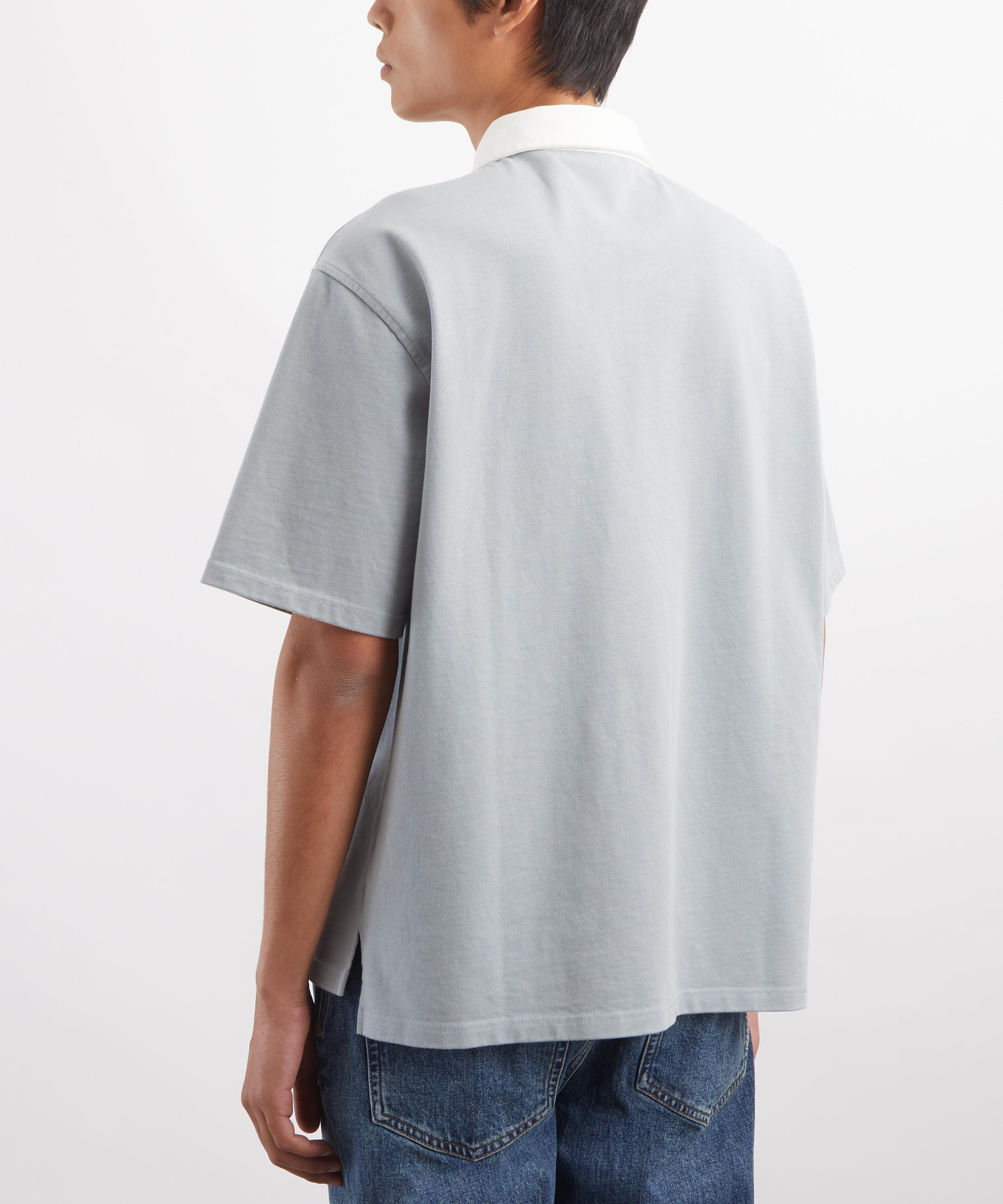 Frame - Blue Grey Rugby Polo image number 3