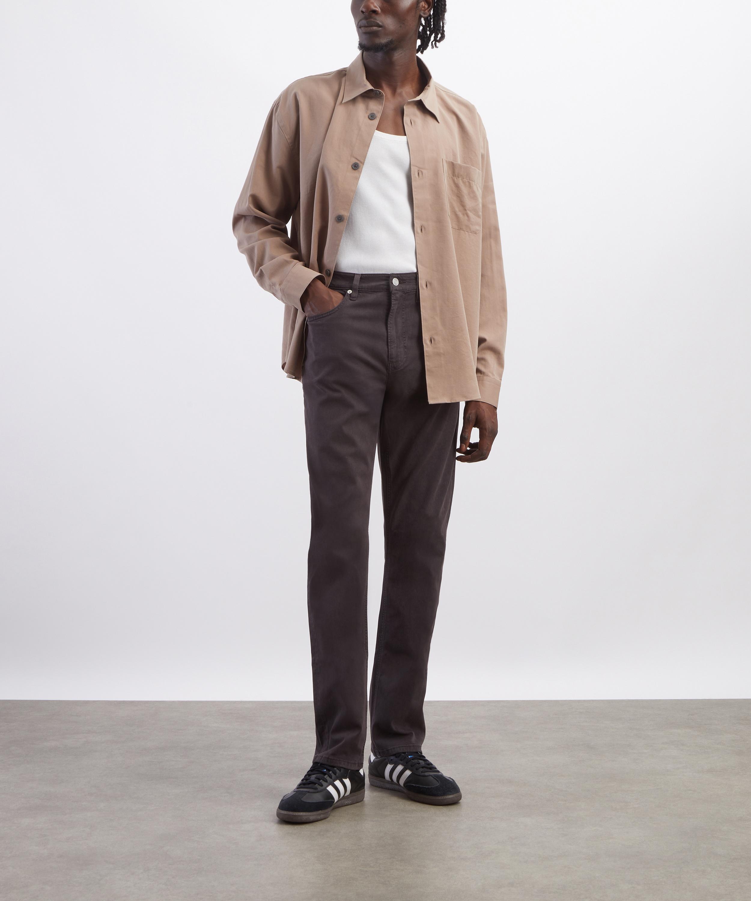 Frame - Modern Straight Jeans in Antique Grey image number 1