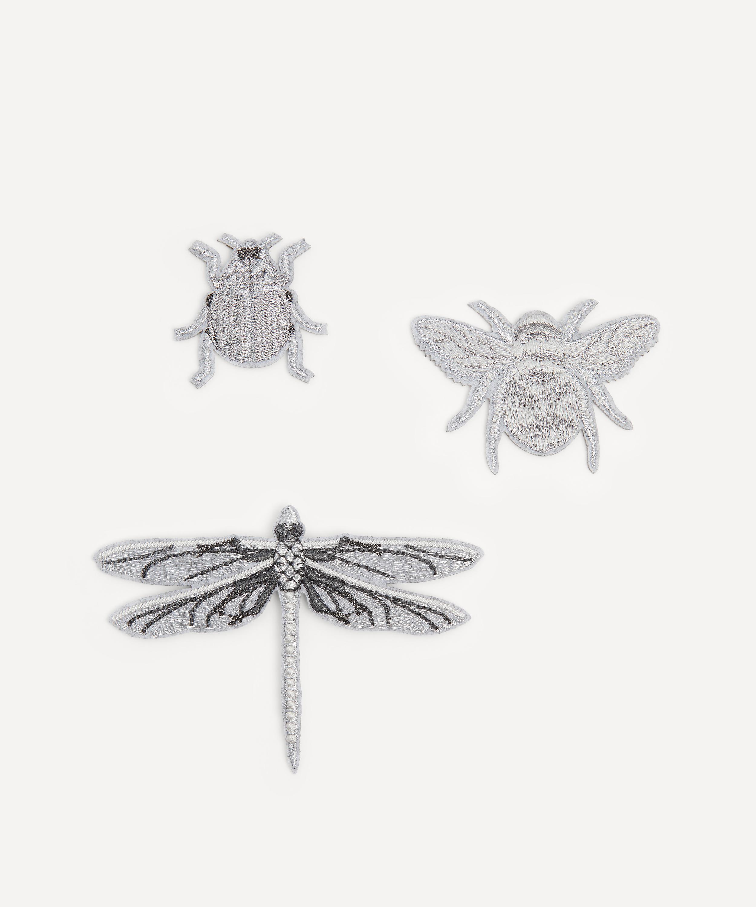 Hand and Lock - Silver Insect Patch Set image number 0