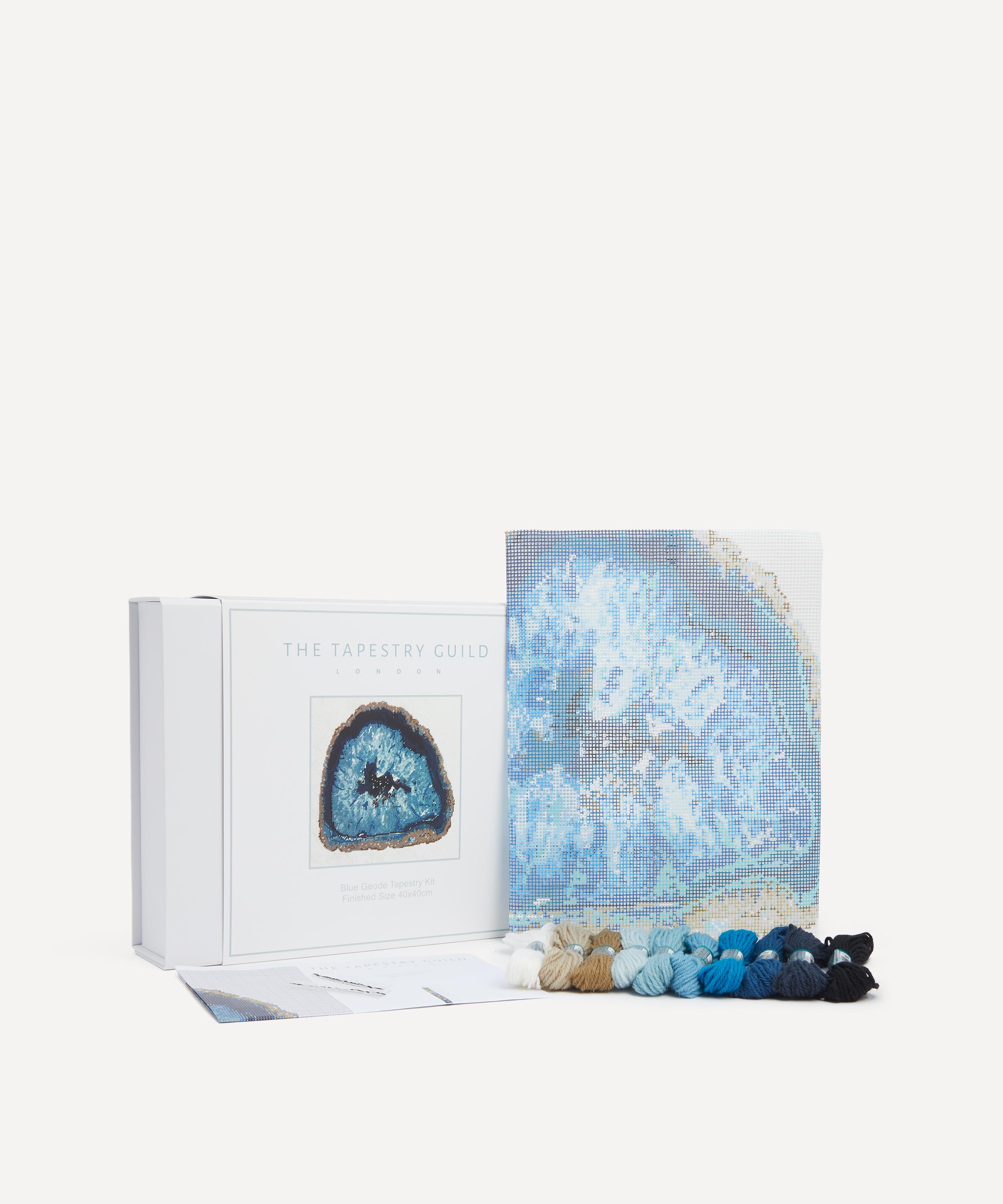 The Tapestry Guild - Blue Geode Tapestry Kit image number 1