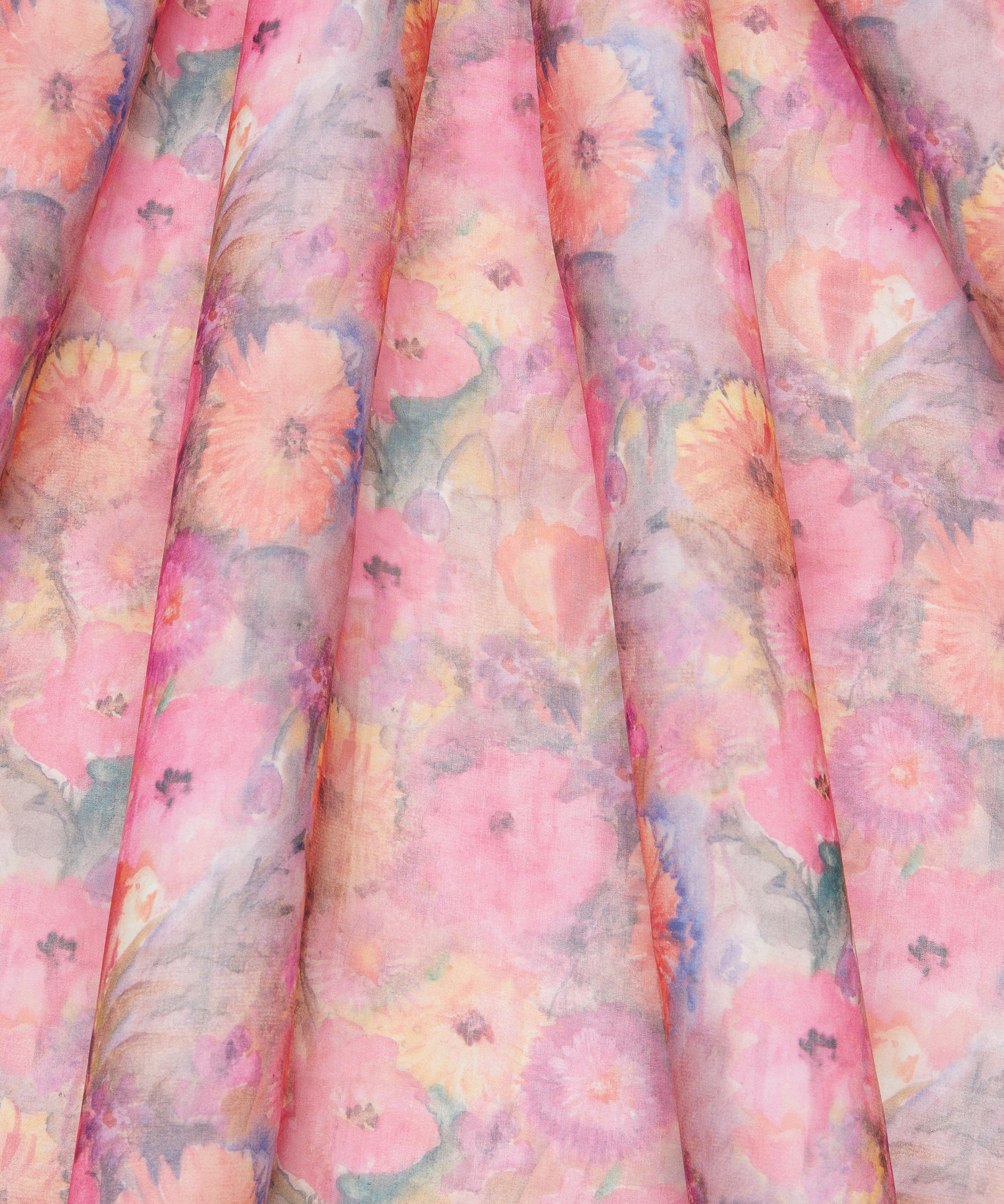 Liberty Fabrics - Water Garden Chelsea Silk Georgette image number 2