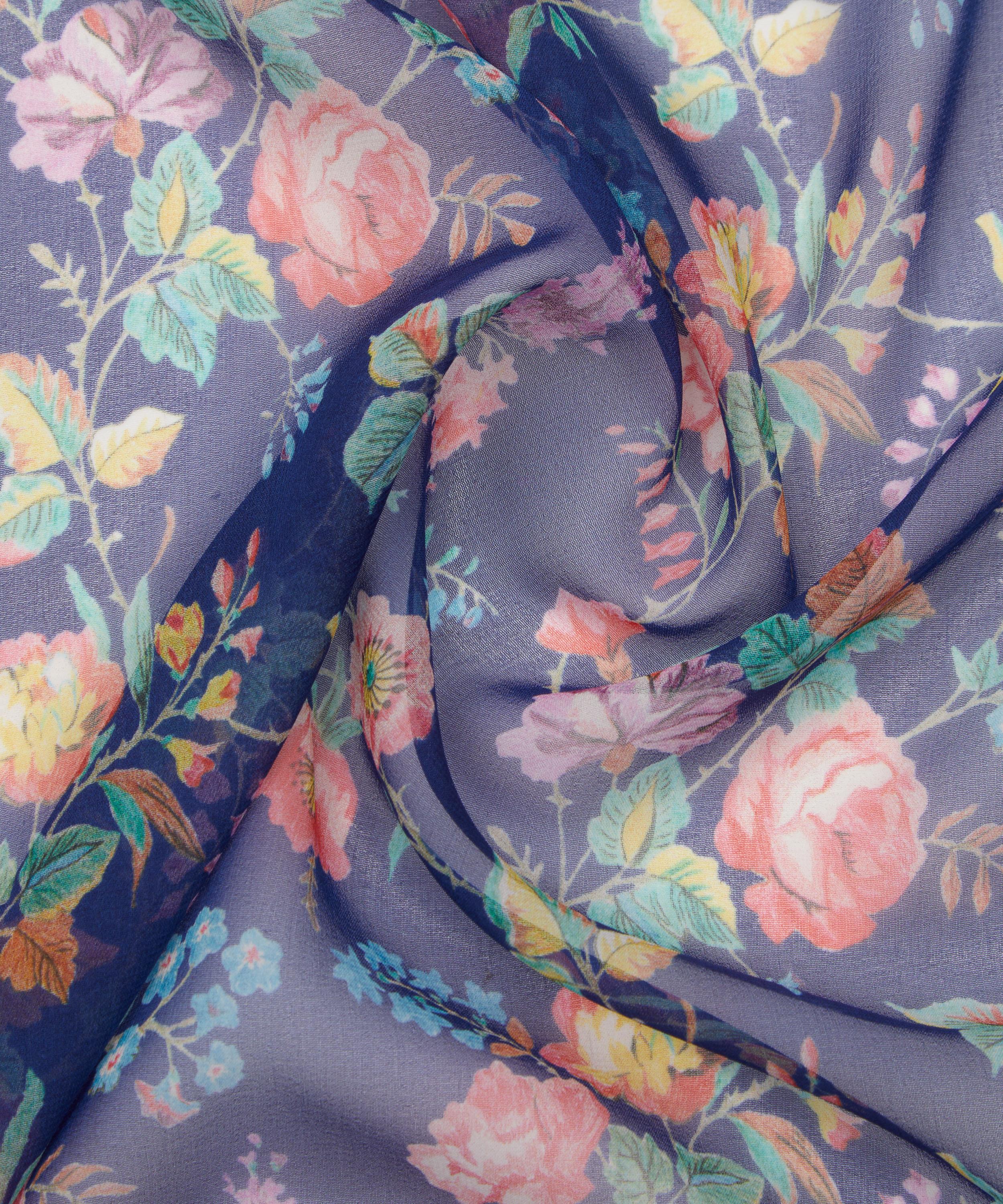 Liberty Fabrics - Yorkshire Rose Chelsea Silk Georgette image number 3