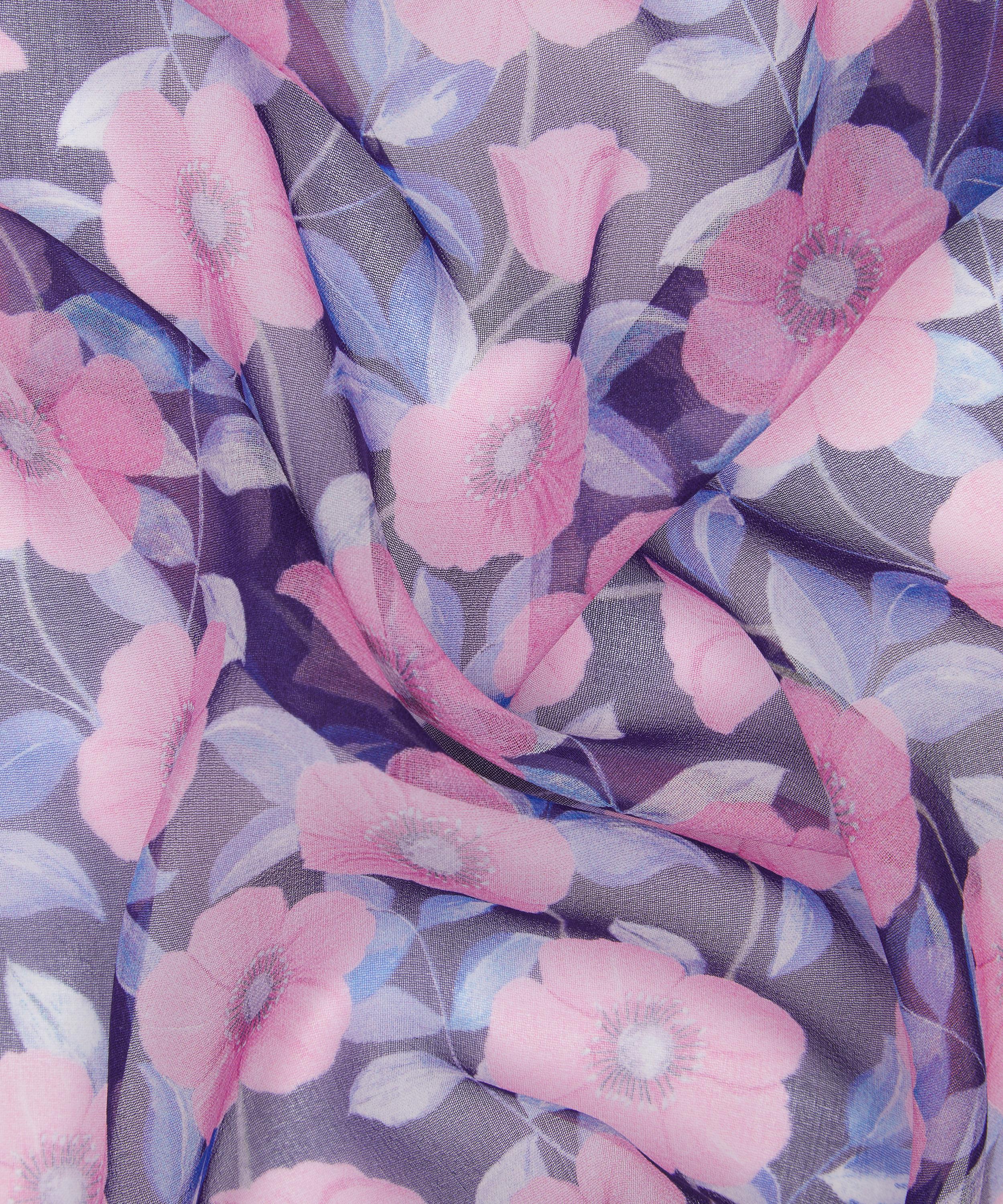 Liberty Fabrics - Anemone Trail Chelsea Silk Georgette image number 3