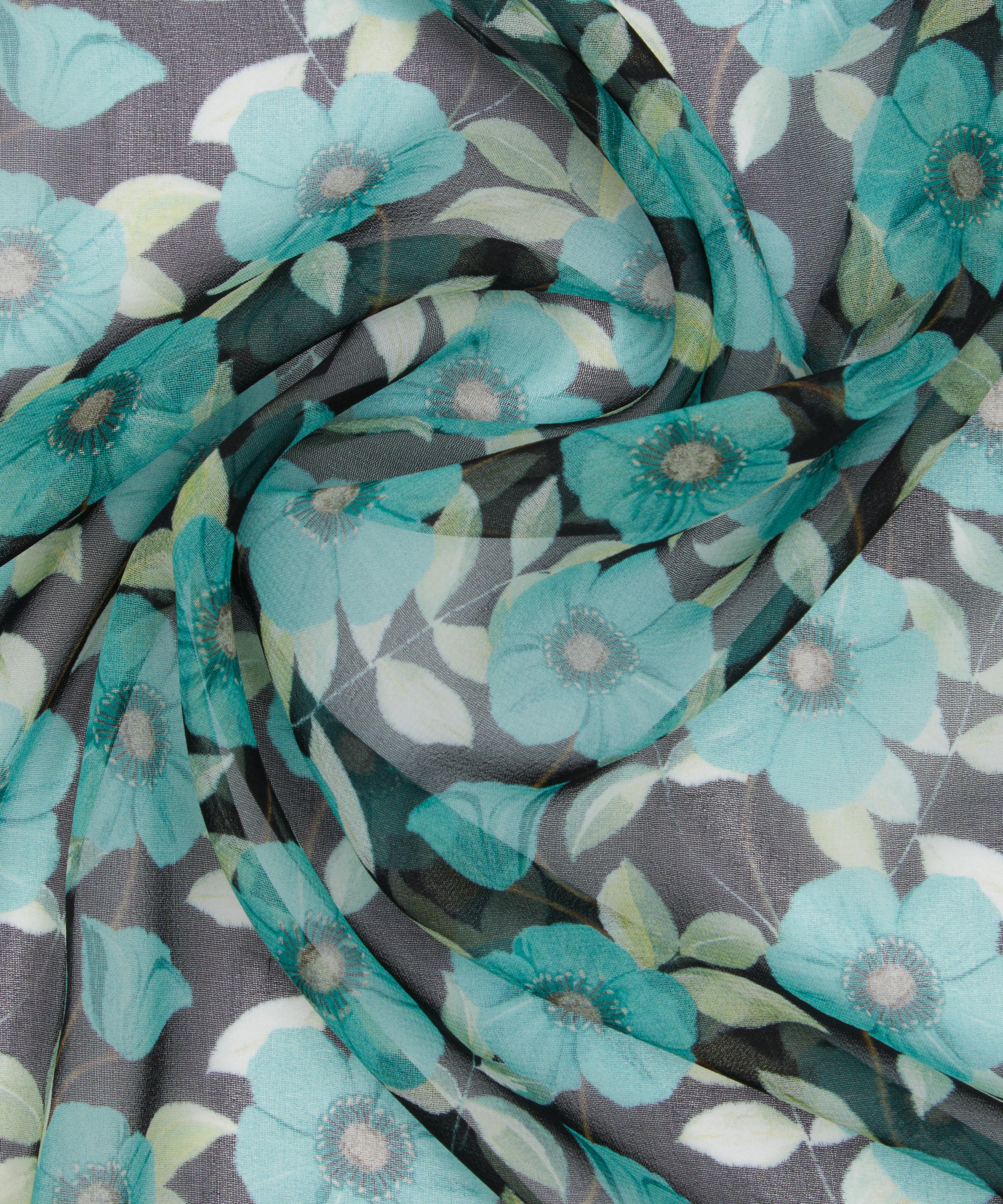 Liberty Fabrics - Anemone Trail Chelsea Silk Georgette image number 3