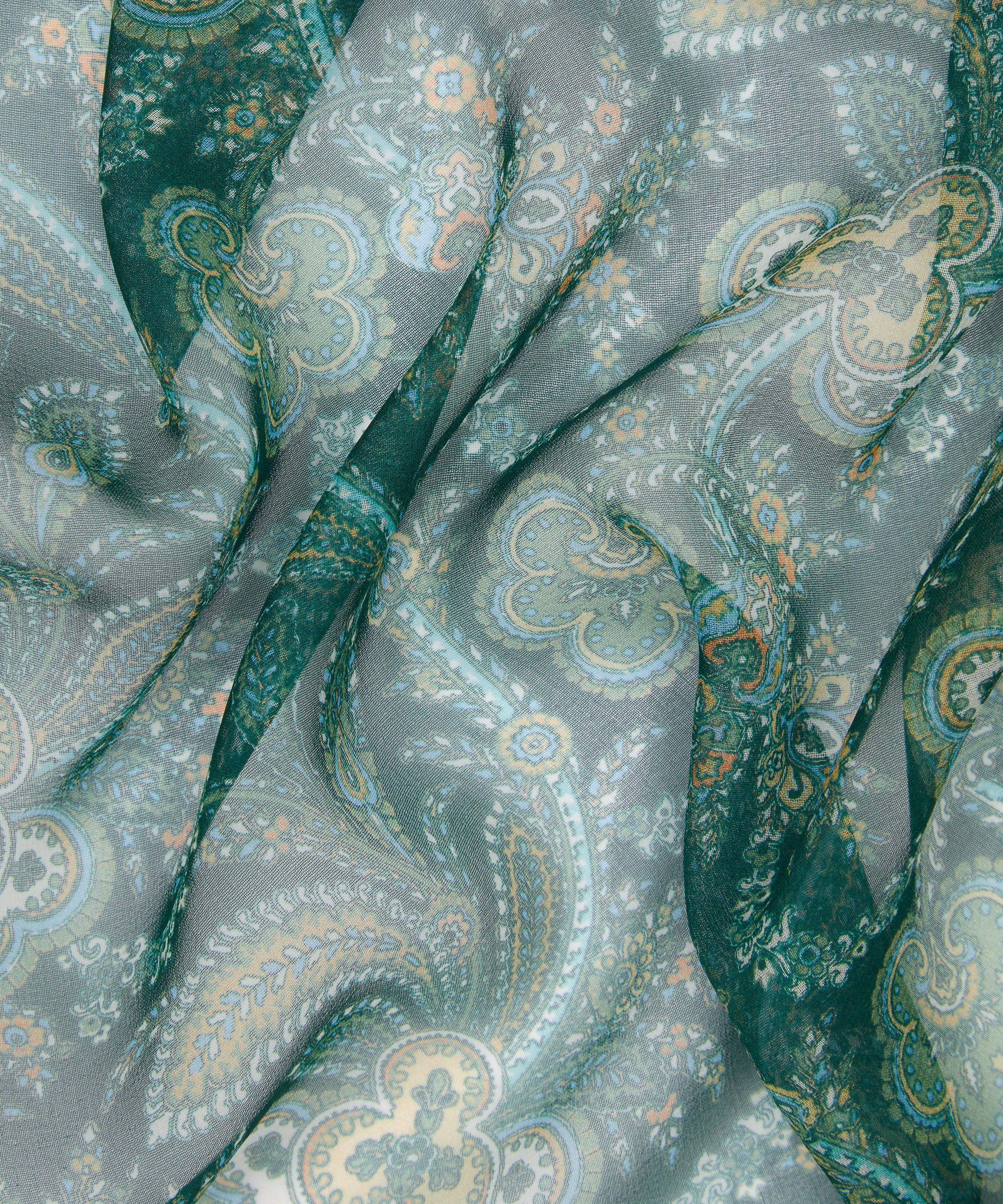Liberty Fabrics - Paisley Buds Chelsea Silk Georgette image number 3