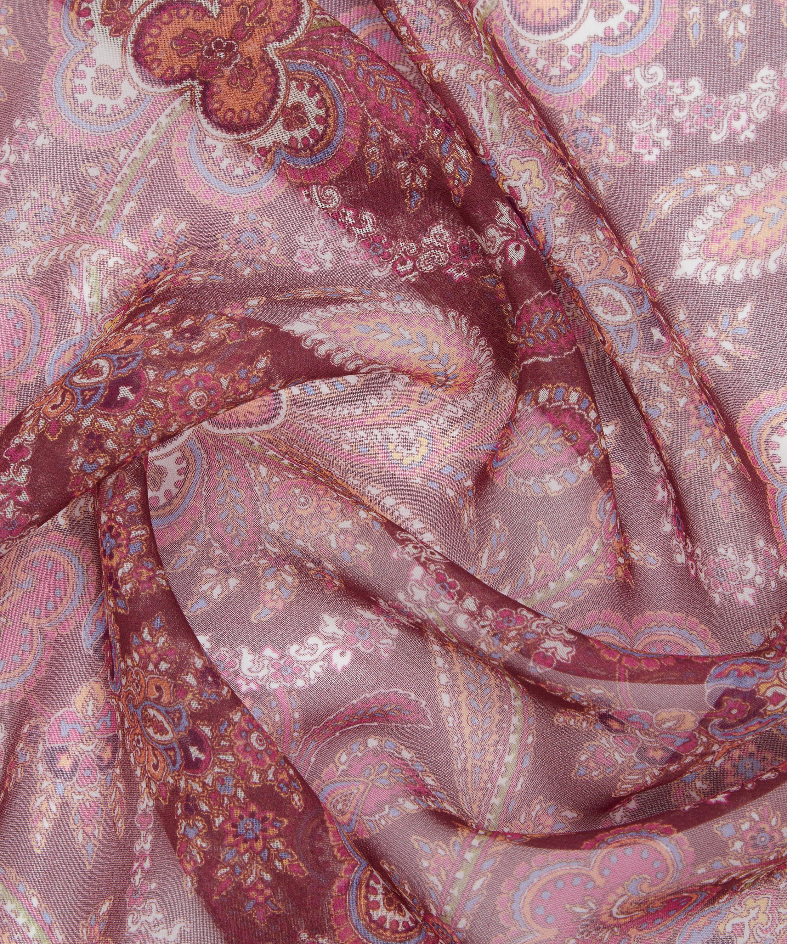 Liberty Fabrics - Paisley Buds Chelsea Silk Georgette image number 3