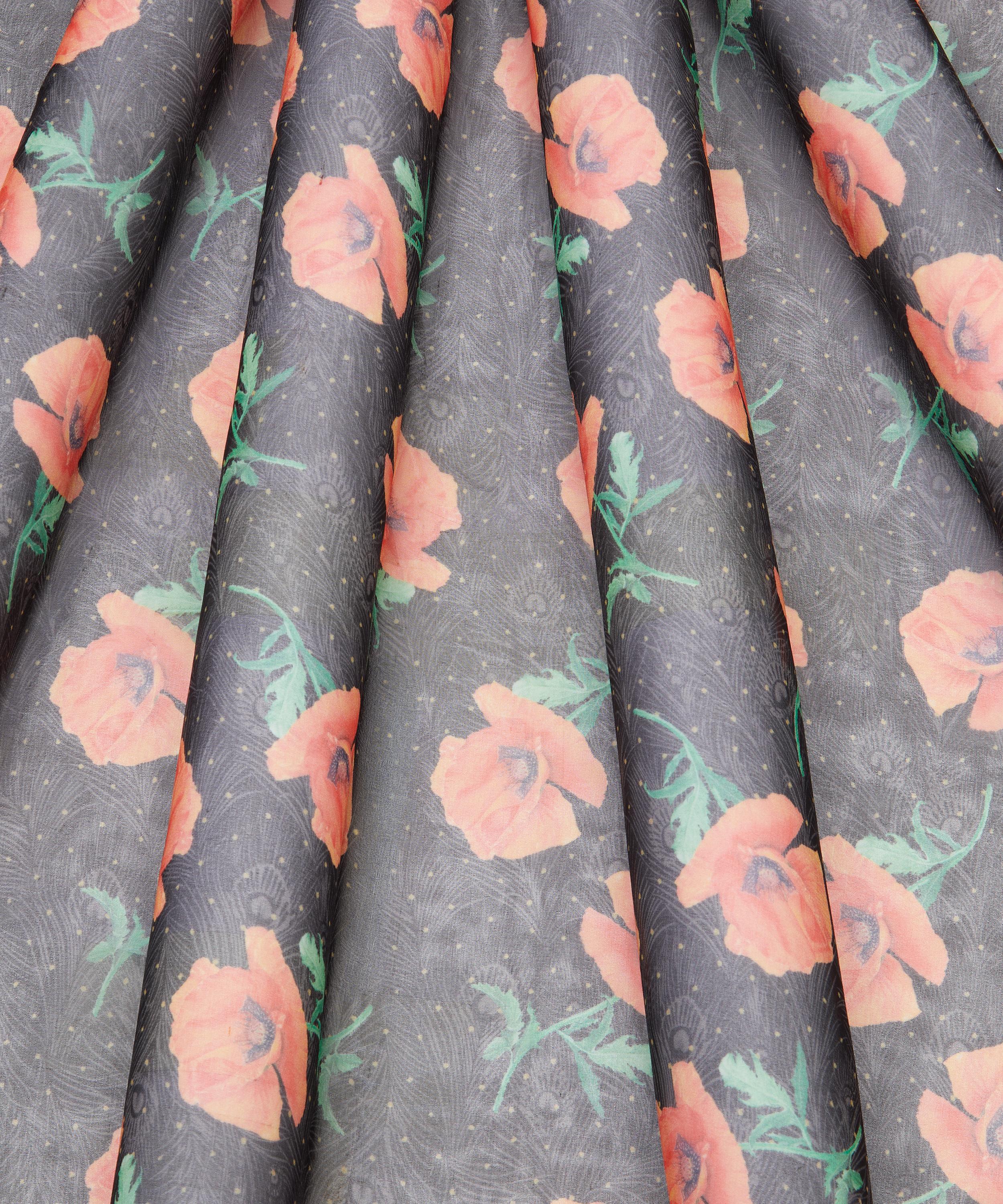 Liberty Fabrics - Poppy Plume Chelsea Silk Georgette image number 2