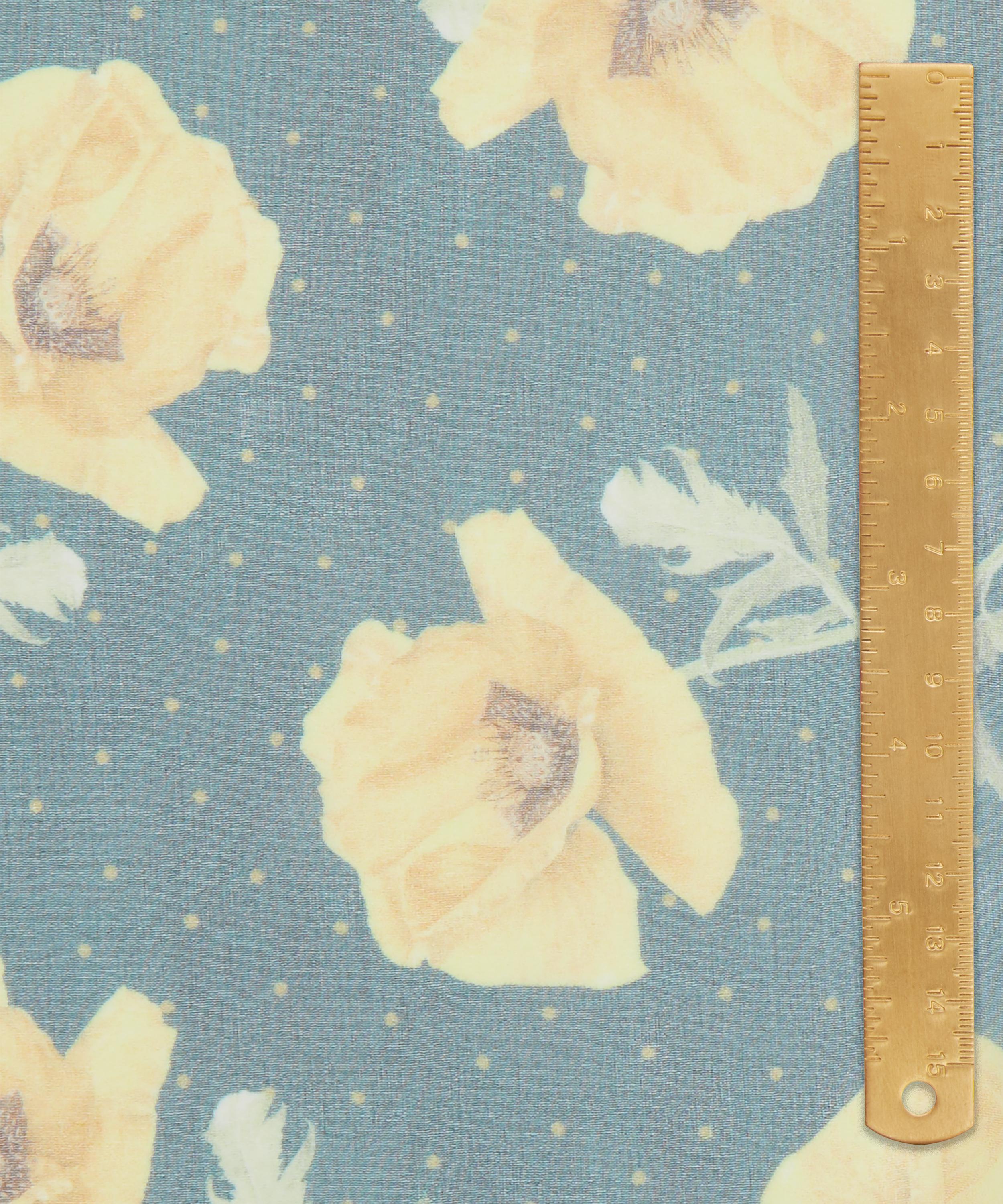 Liberty Fabrics - Poppy Plume Chelsea Silk Georgette image number 4