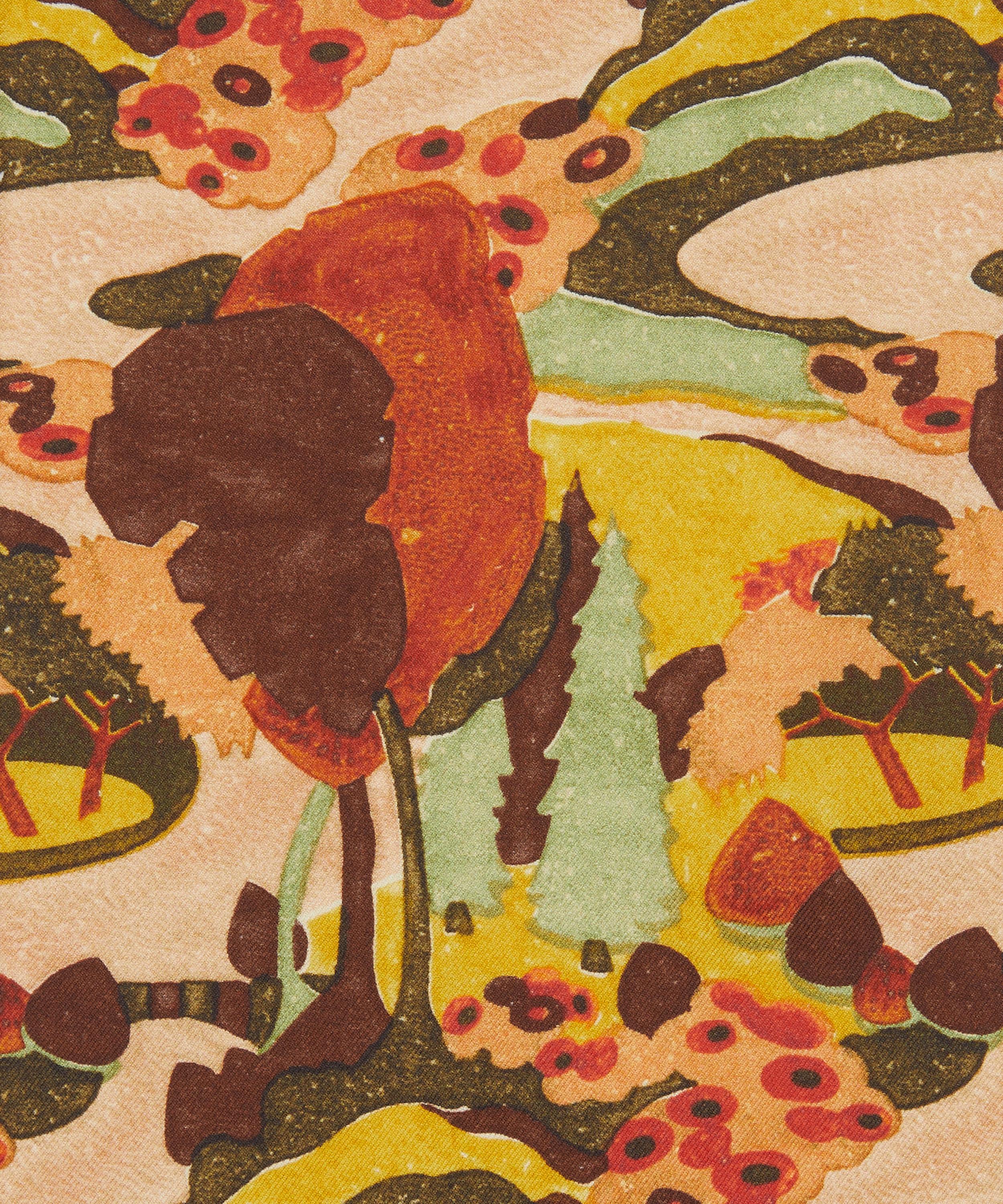 Liberty - Autumn Wood Silk Twill