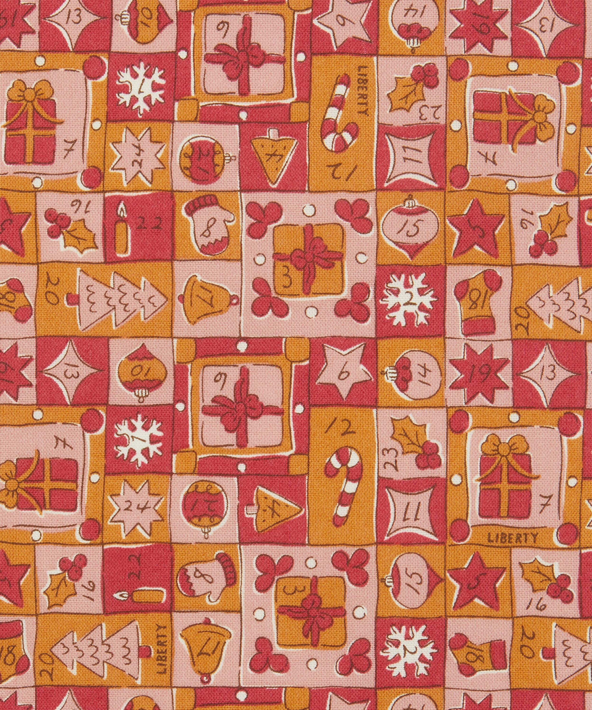 Liberty Fabrics - Jolly Countdown Lasenby Quilting Fabric image number 0