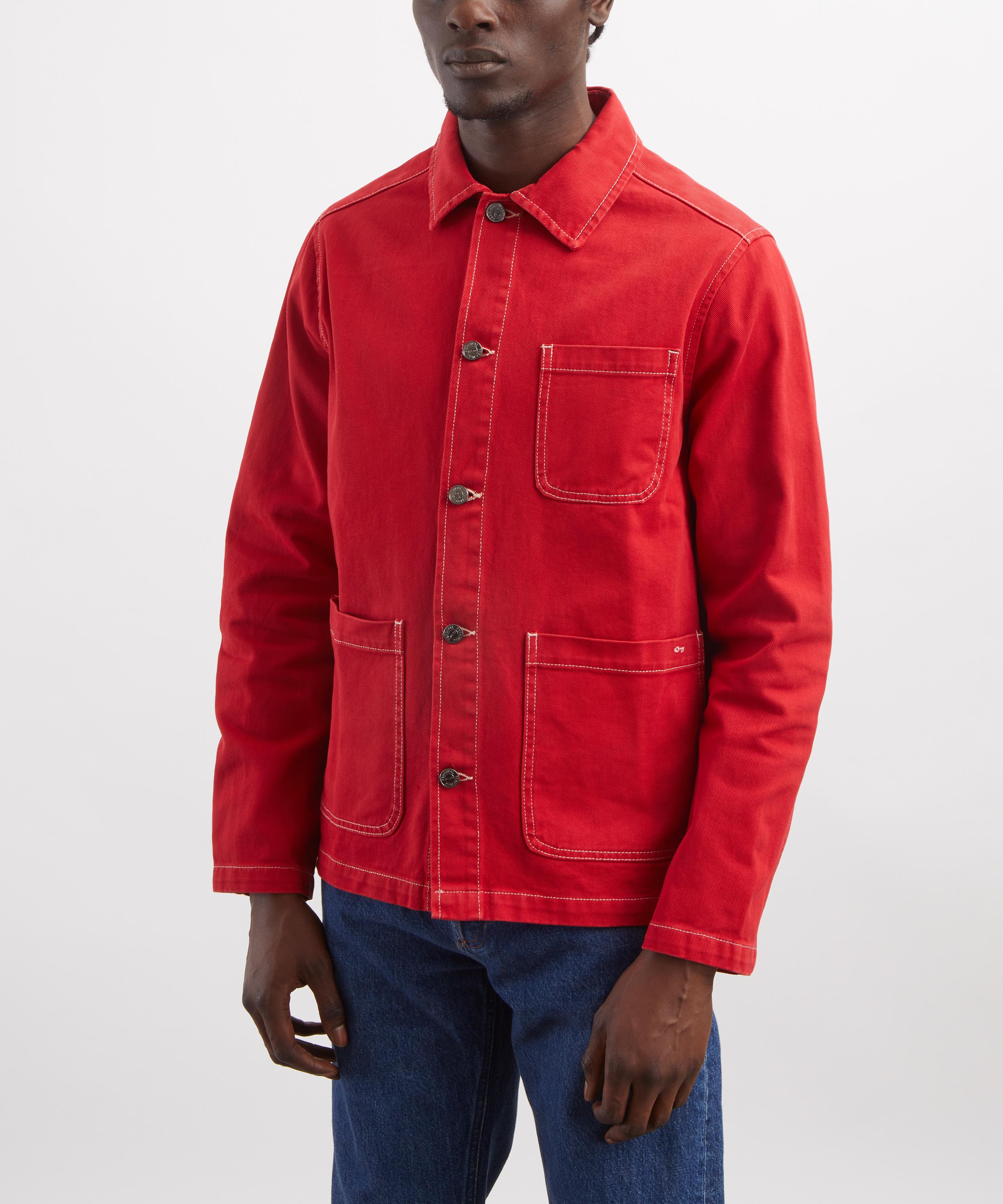 Percival - Oliver Vintage Wash Chore Jacket image number 2