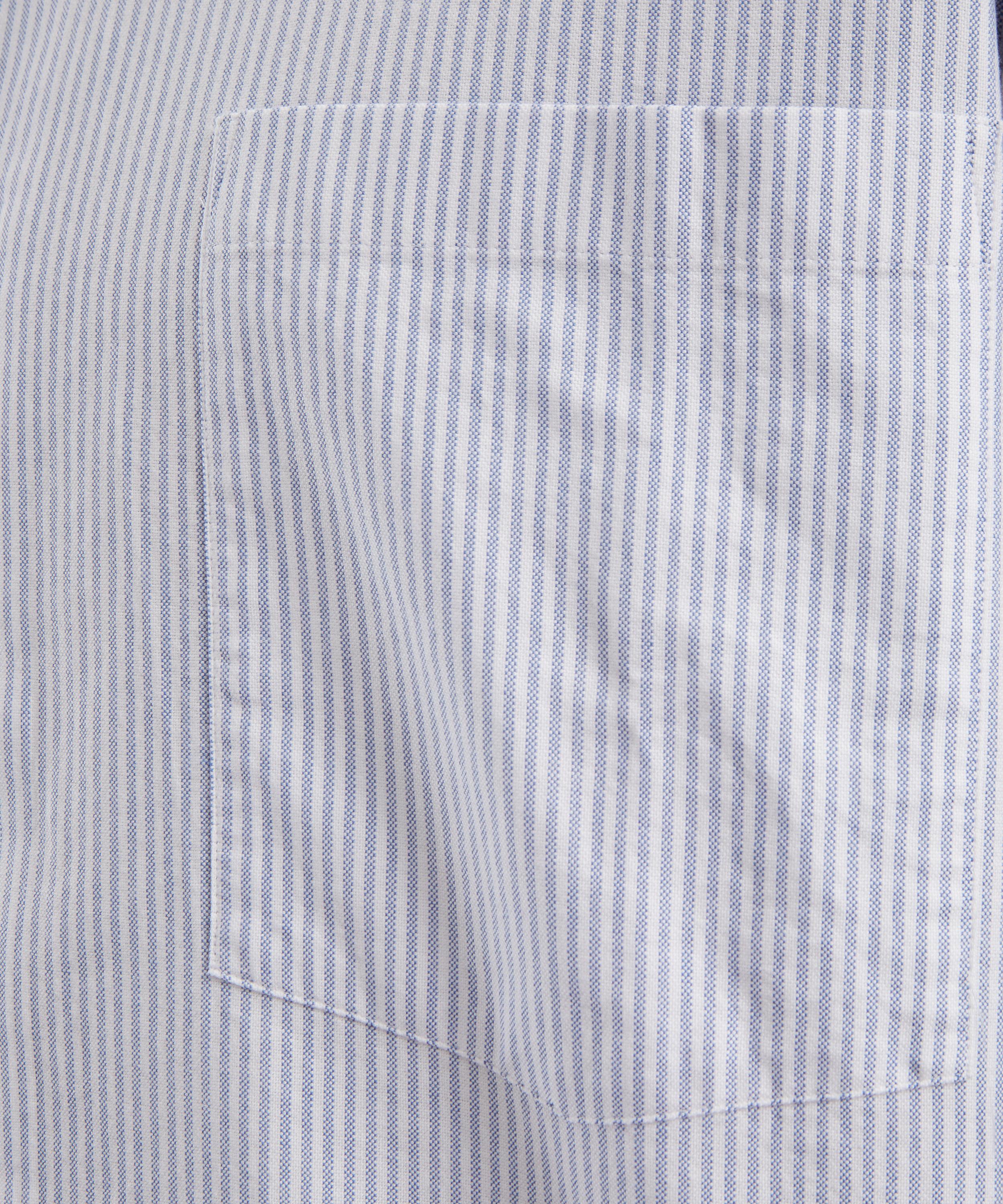 Percival - Striped Cotton Oxford Shirt image number 4
