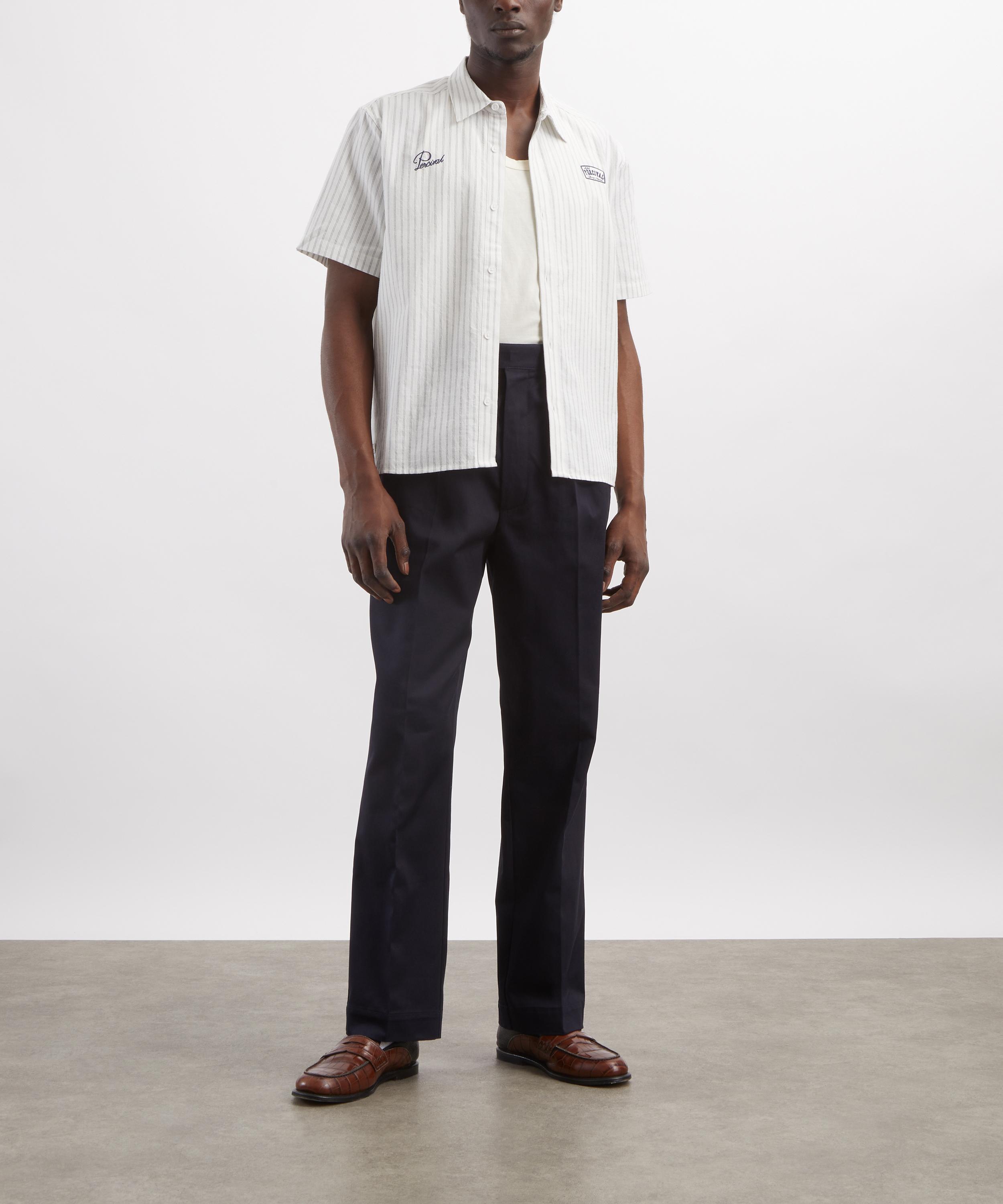 Percival - Lucia Embroidered Short Sleeve Shirt image number 1