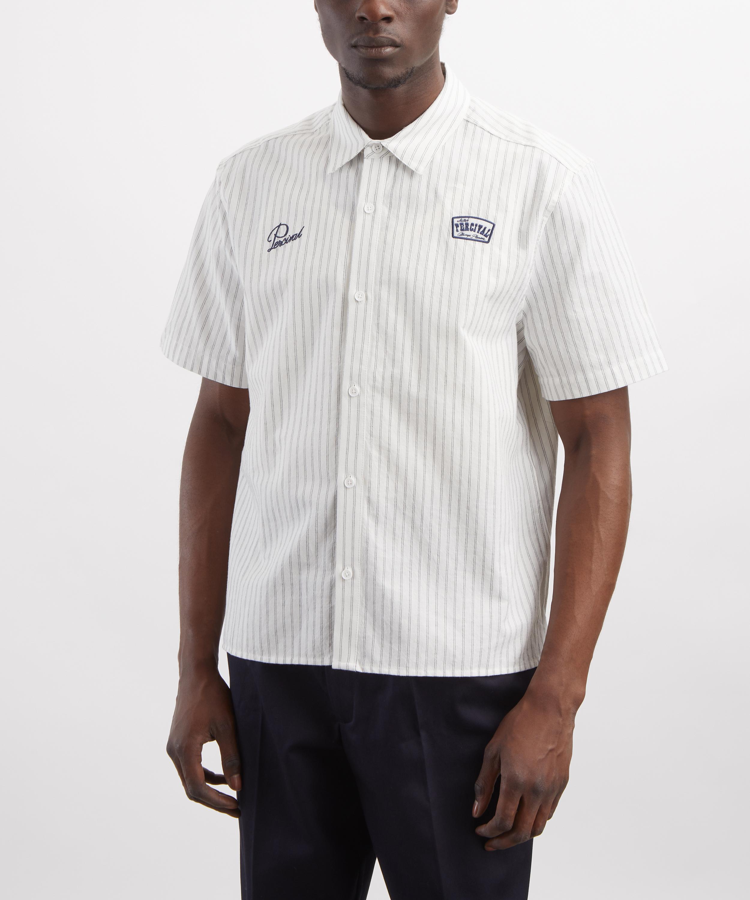 Percival - Lucia Embroidered Short Sleeve Shirt image number 2