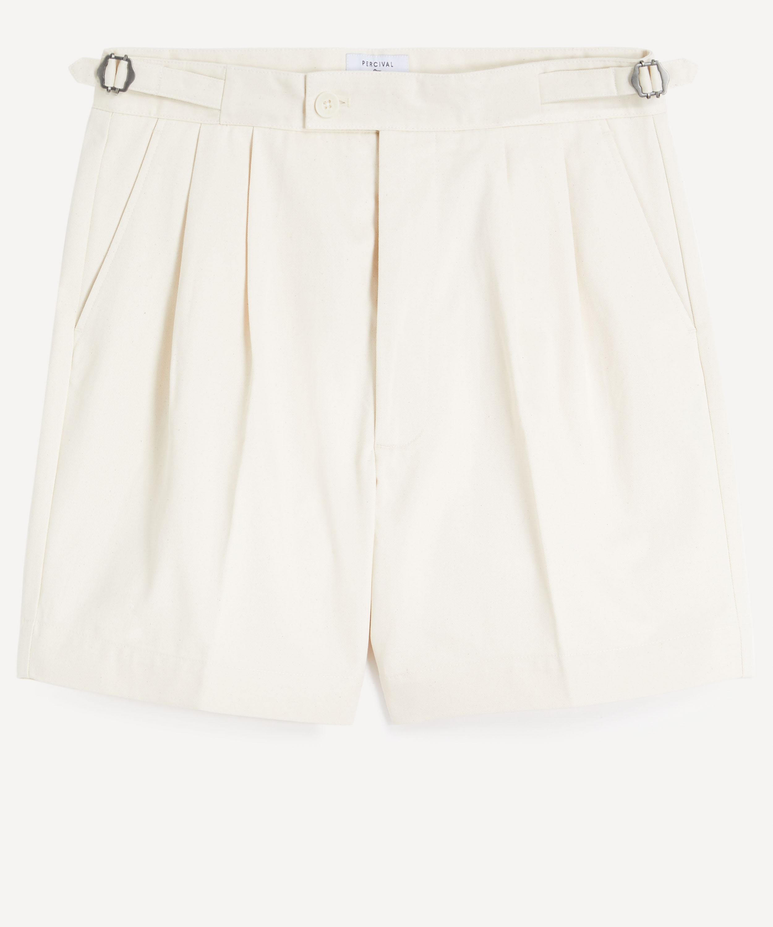 Percival - Blake Double Pleated Tailored Shorts