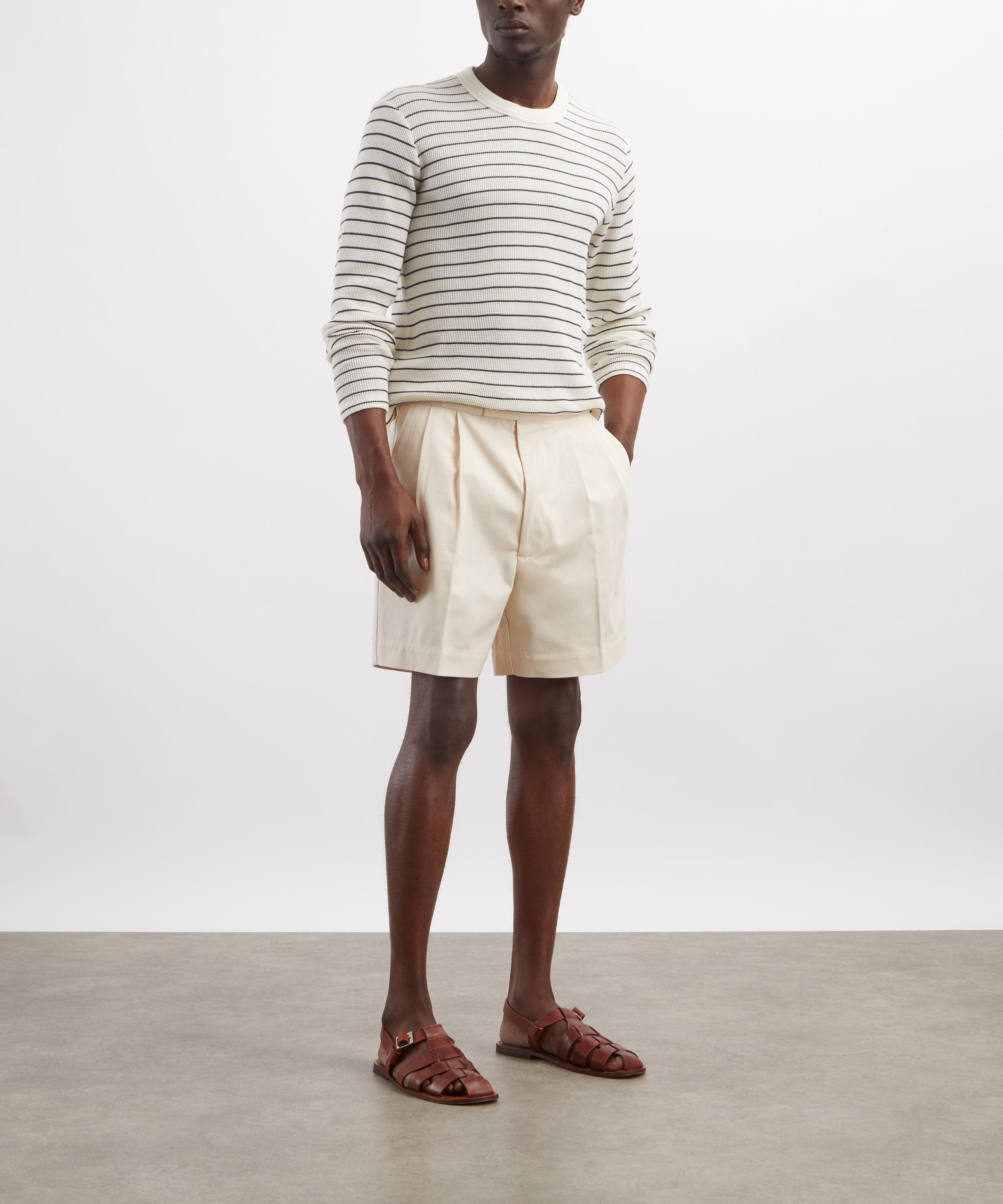 Percival - Blake Double Pleated Tailored Shorts image number 1