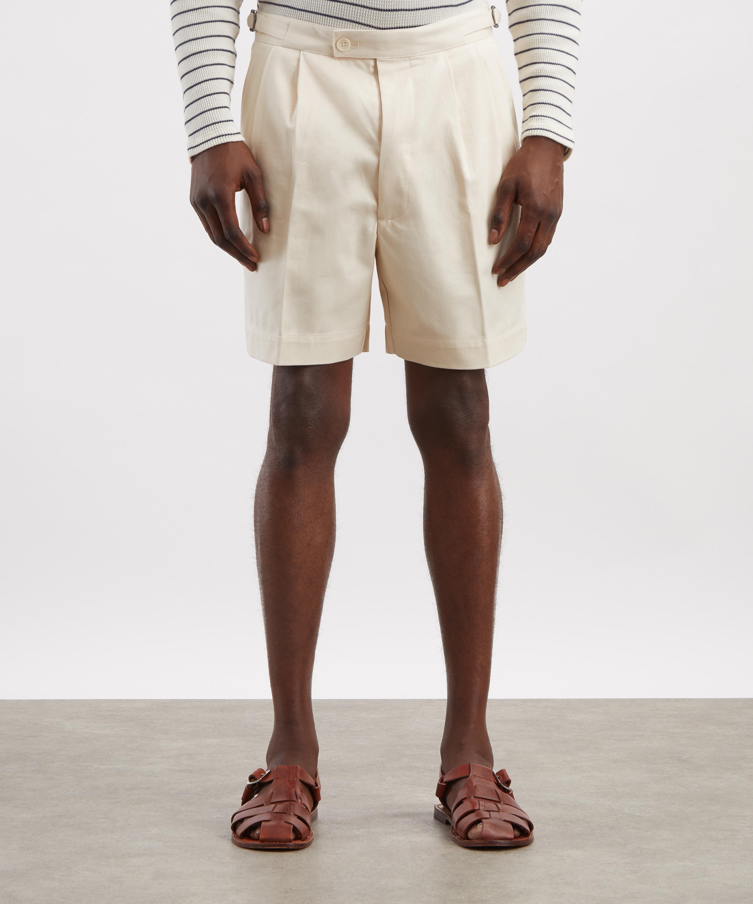 Percival - Blake Double Pleated Tailored Shorts image number 2