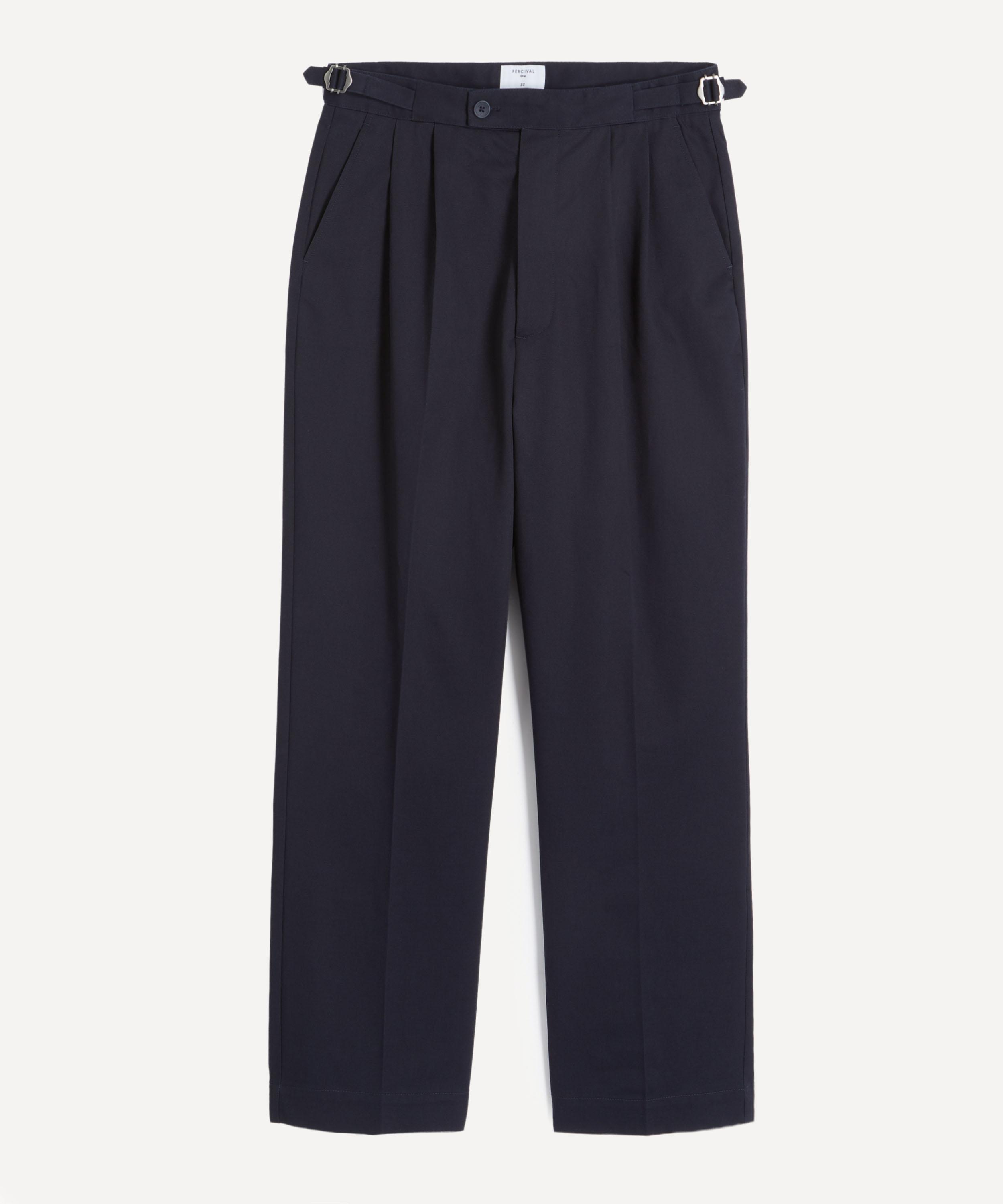 Percival - Blake Double Pleated Tailored Trousers