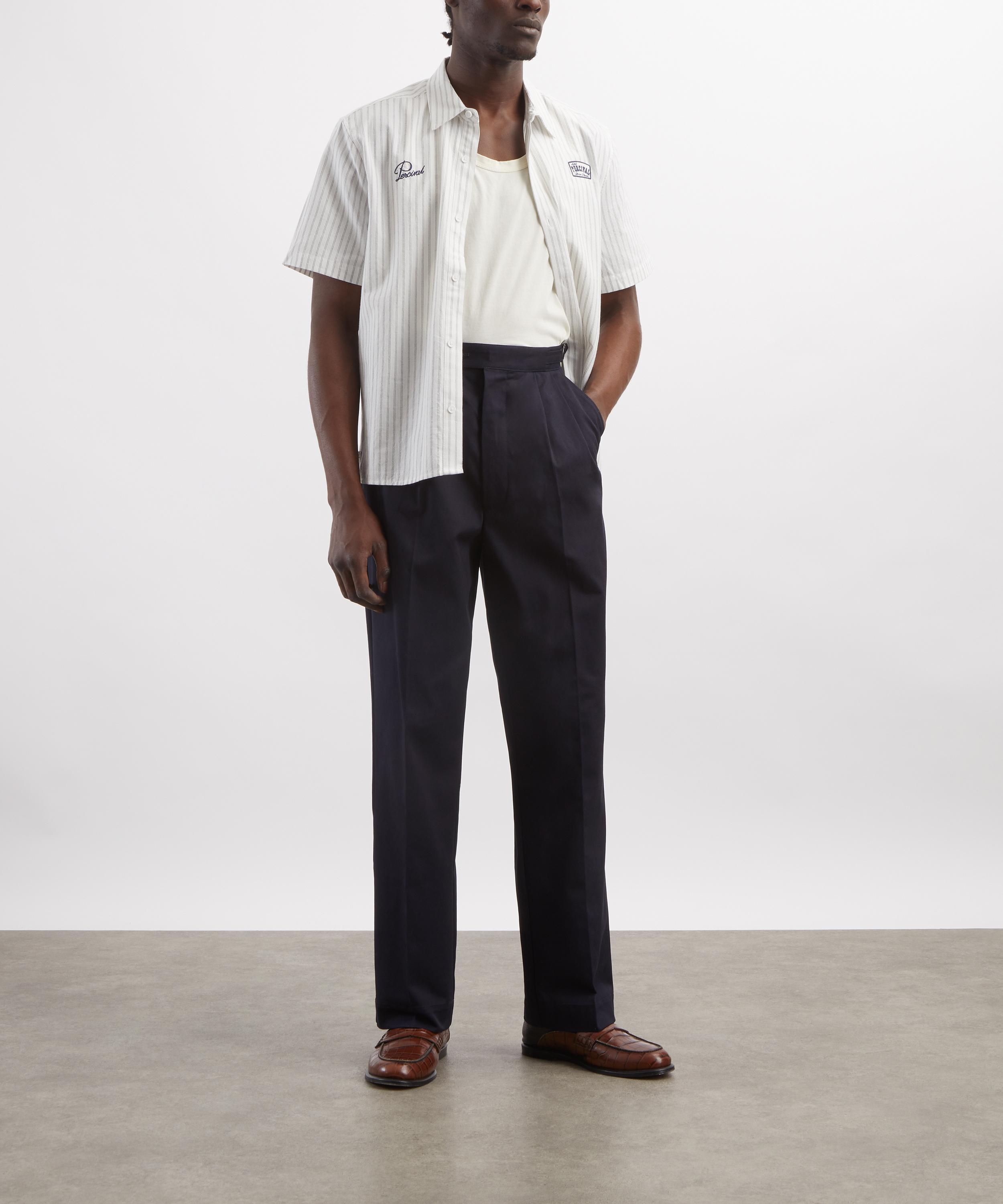 Percival - Blake Double Pleated Tailored Trousers image number 1